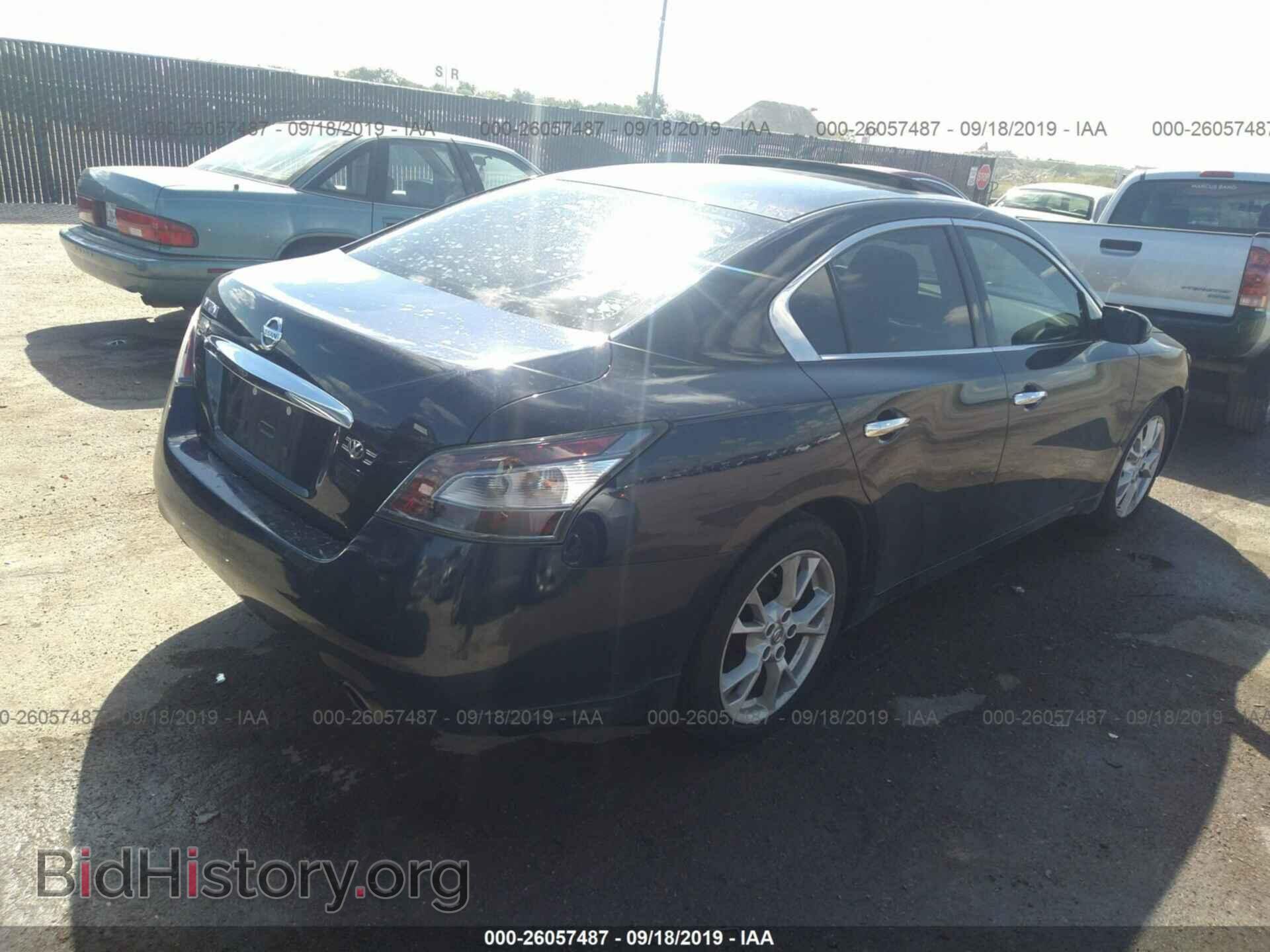 2013 NISSAN MAXIMA - VIN: 1N4AA5AP4DC831277 - Фото 4