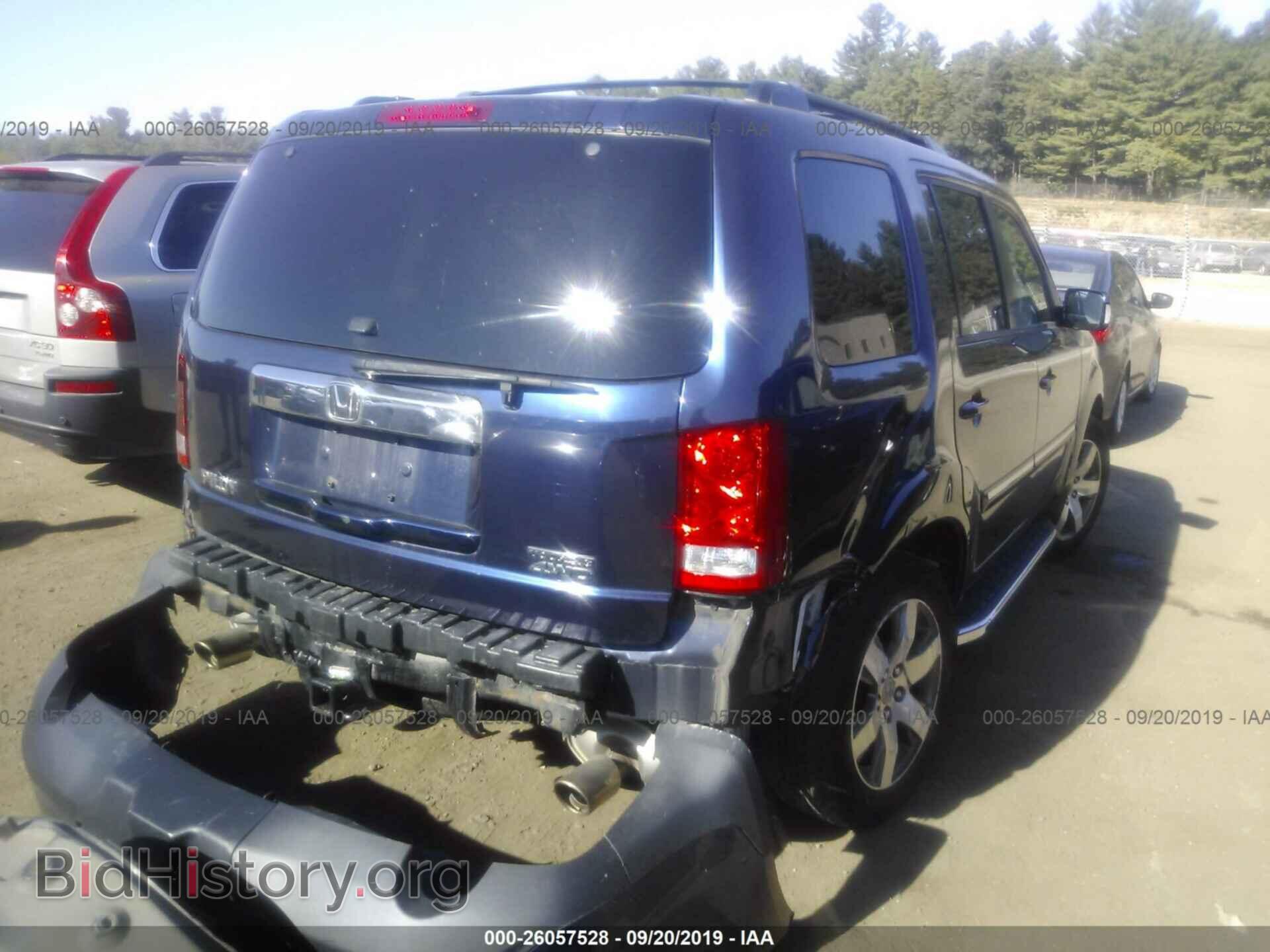 2013 HONDA PILOT - VIN: 5FNYF4H9XDB077641 - Фото 4