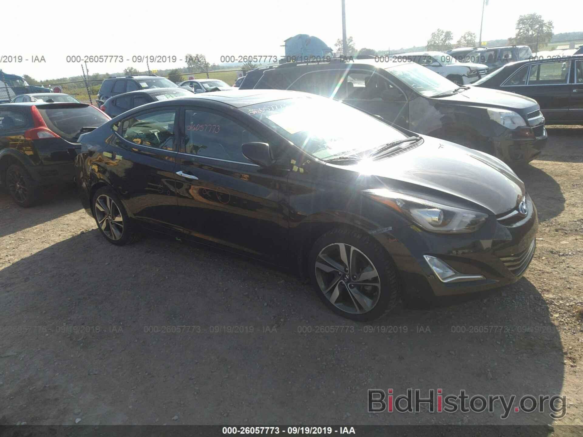 Фотография 5NPDH4AE2EH482637 - HYUNDAI ELANTRA 2014