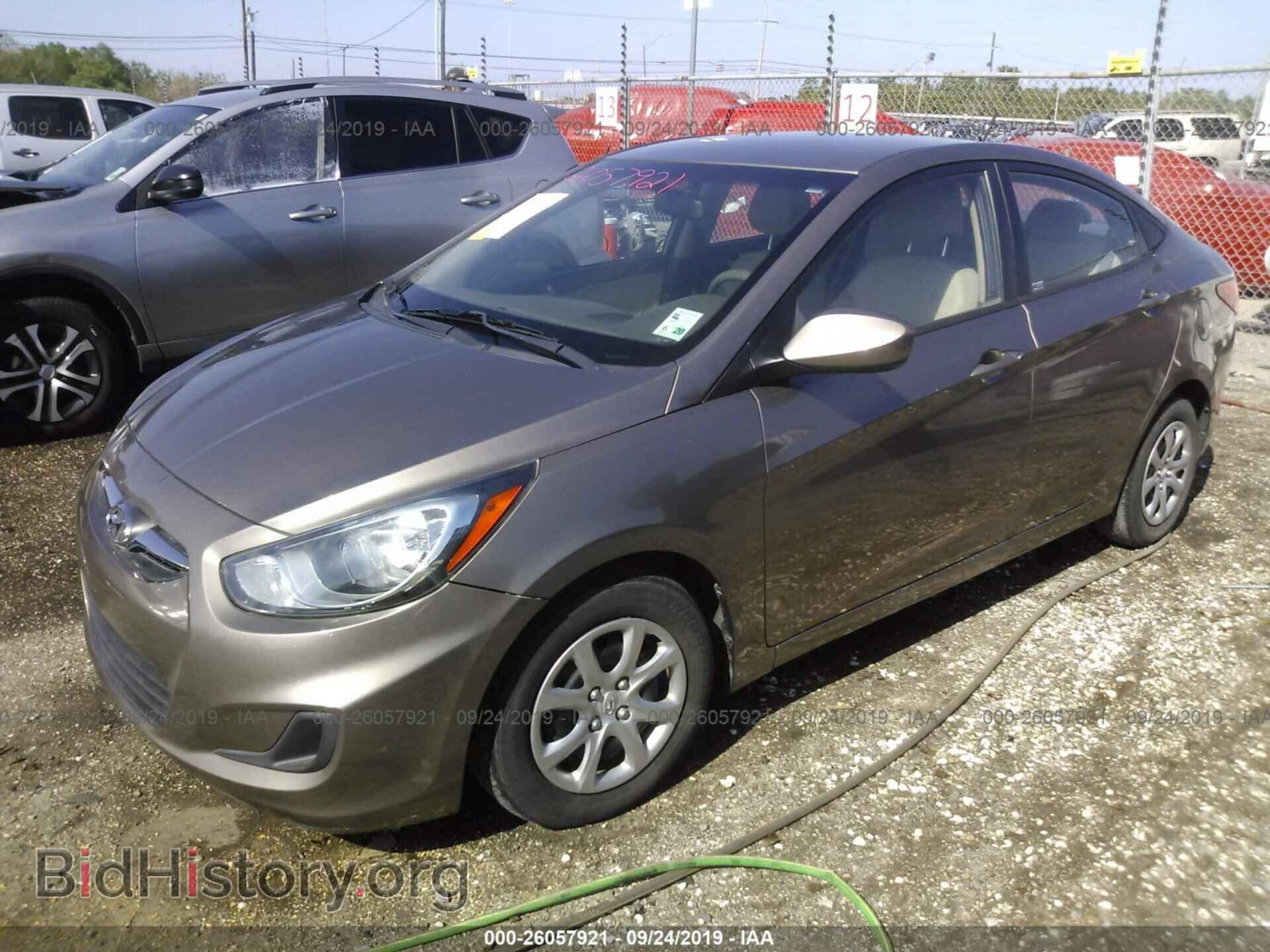 2014 HYUNDAI ACCENT - VIN: KMHCT4AE7EU691335 - Фото 2