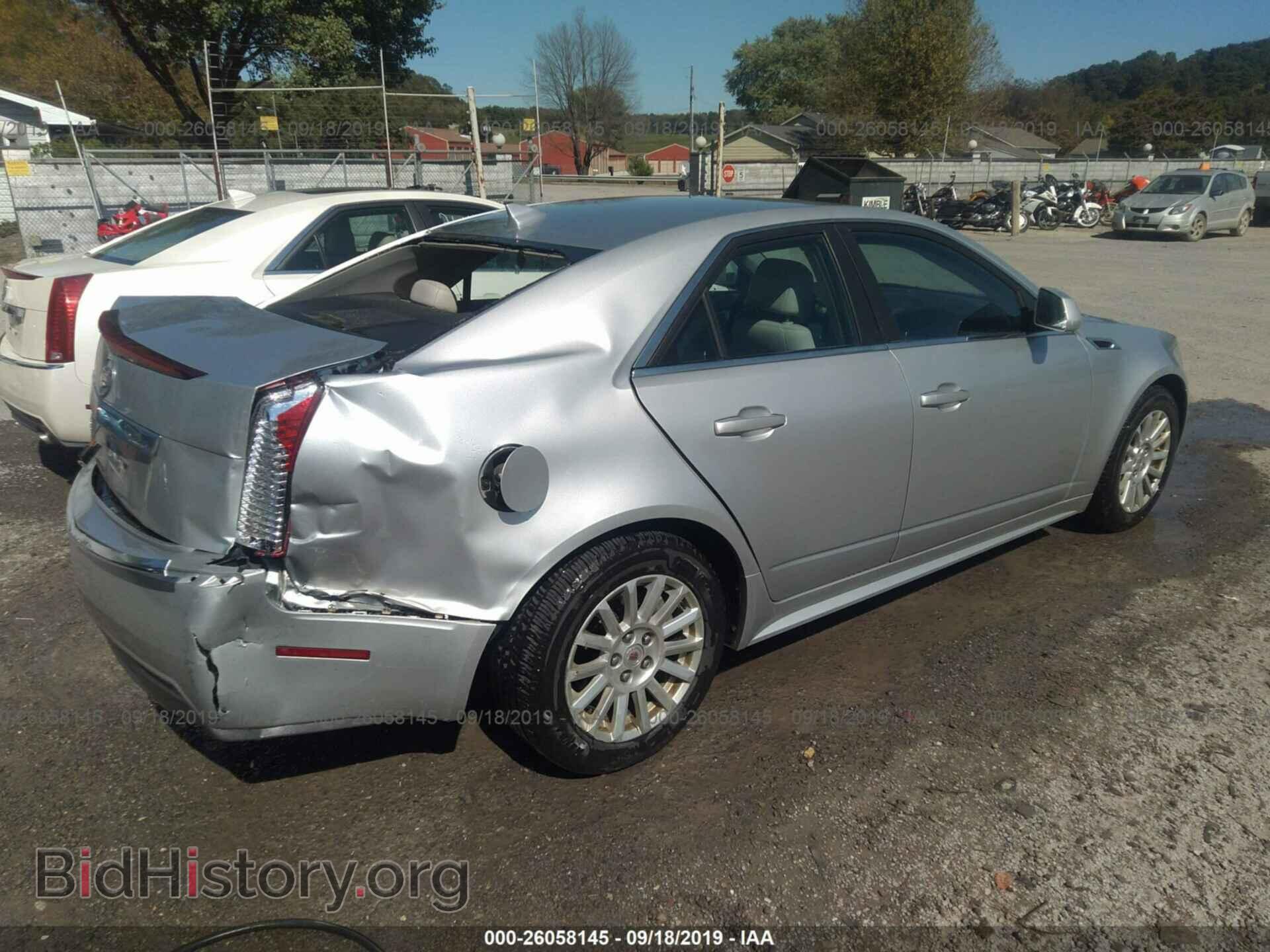2012 CADILLAC CTS - VIN: 1G6DC5E54C0118960 - Фото 4