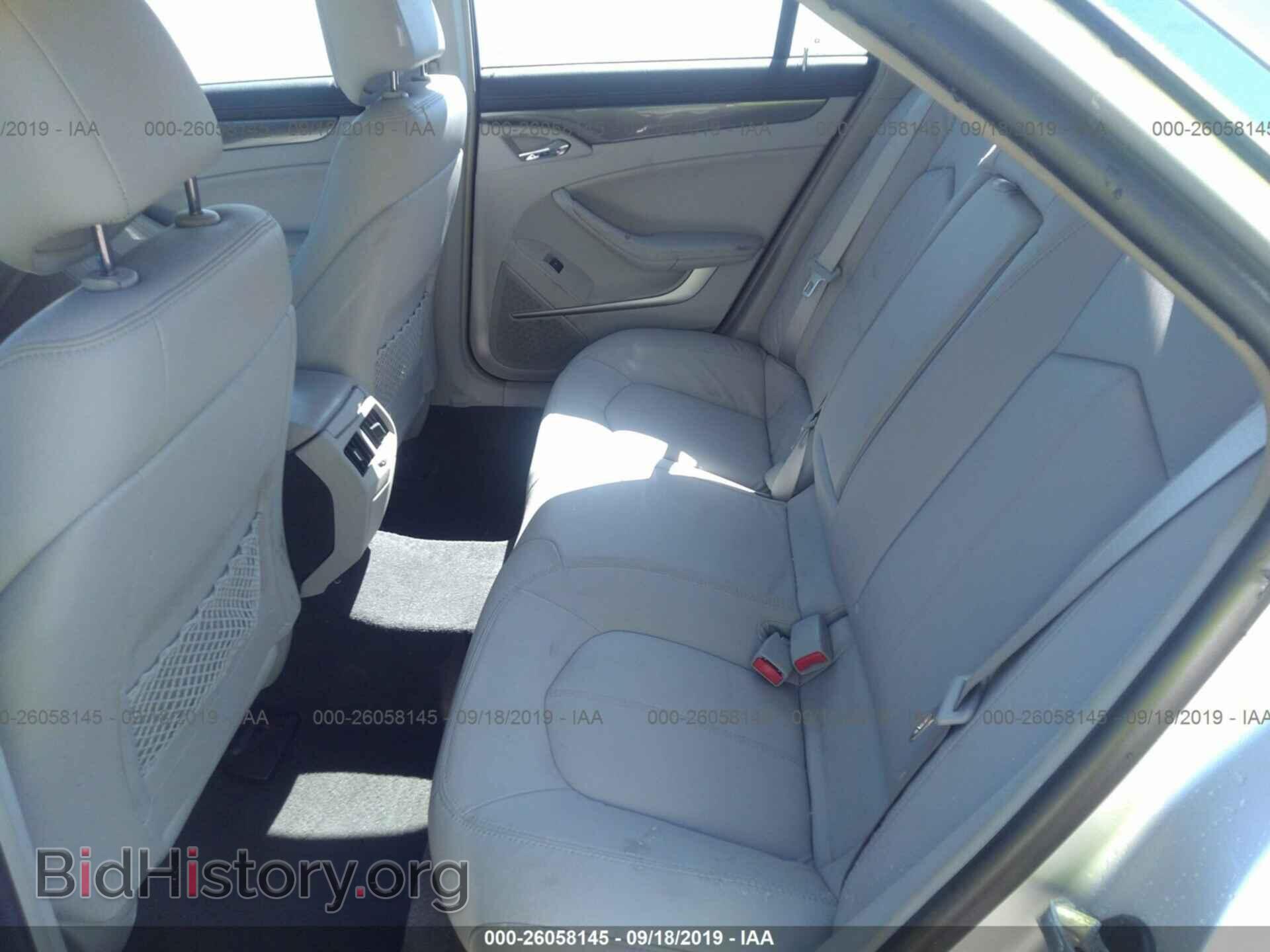 2012 CADILLAC CTS - VIN: 1G6DC5E54C0118960 - Фото 8