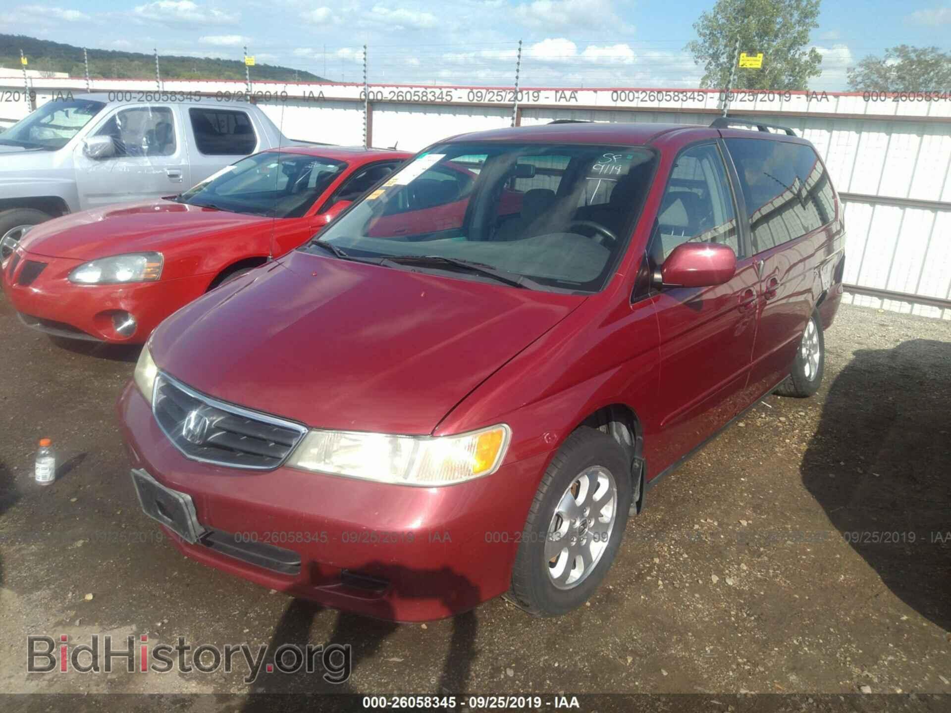 2003 HONDA ODYSSEY - VIN: 5FNRL18663B022961 - Photo 2