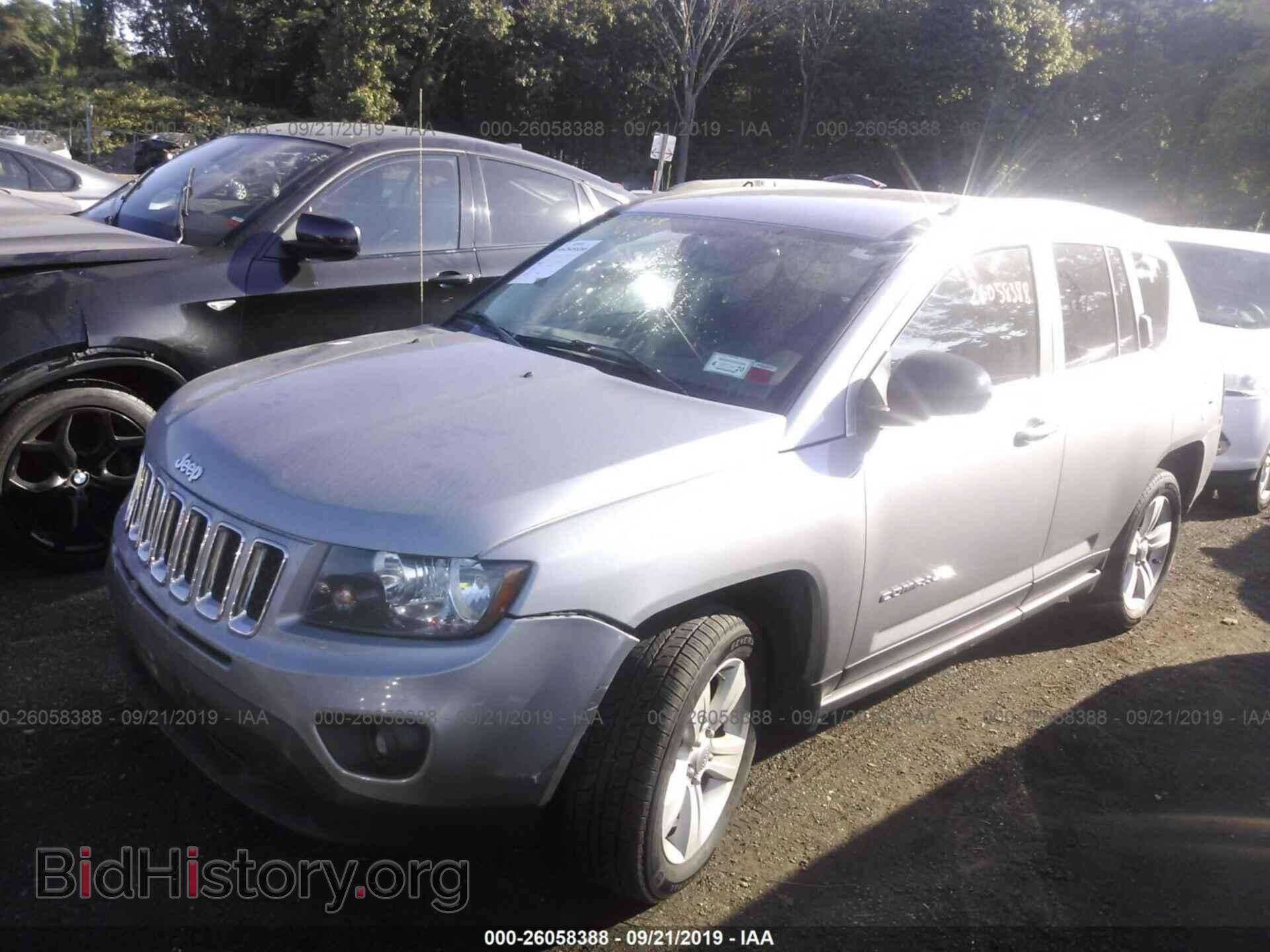 2017 JEEP COMPASS - VIN: 1C4NJDBB6HD143354 - Фото 2