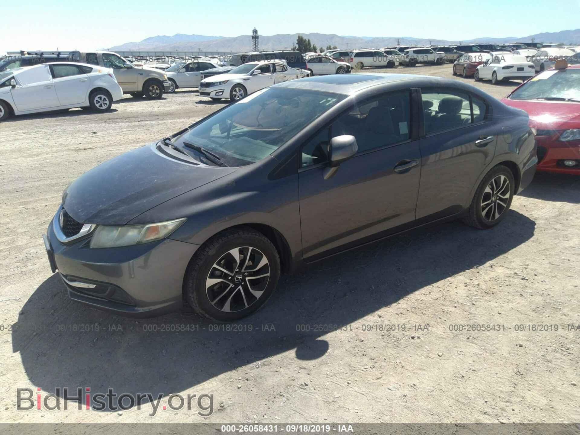 2013 HONDA CIVIC - VIN: 2HGFB2F8XDH528449 - Фото 2