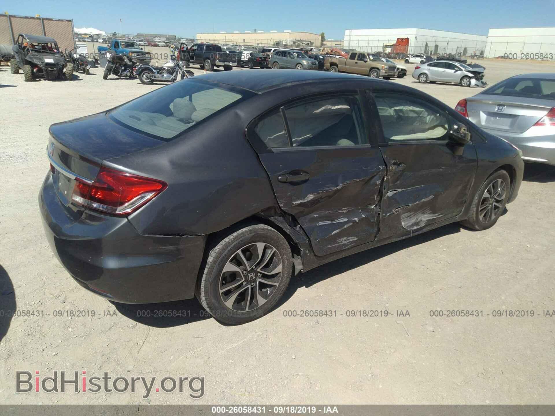 2013 HONDA CIVIC - VIN: 2HGFB2F8XDH528449 - Фото 4