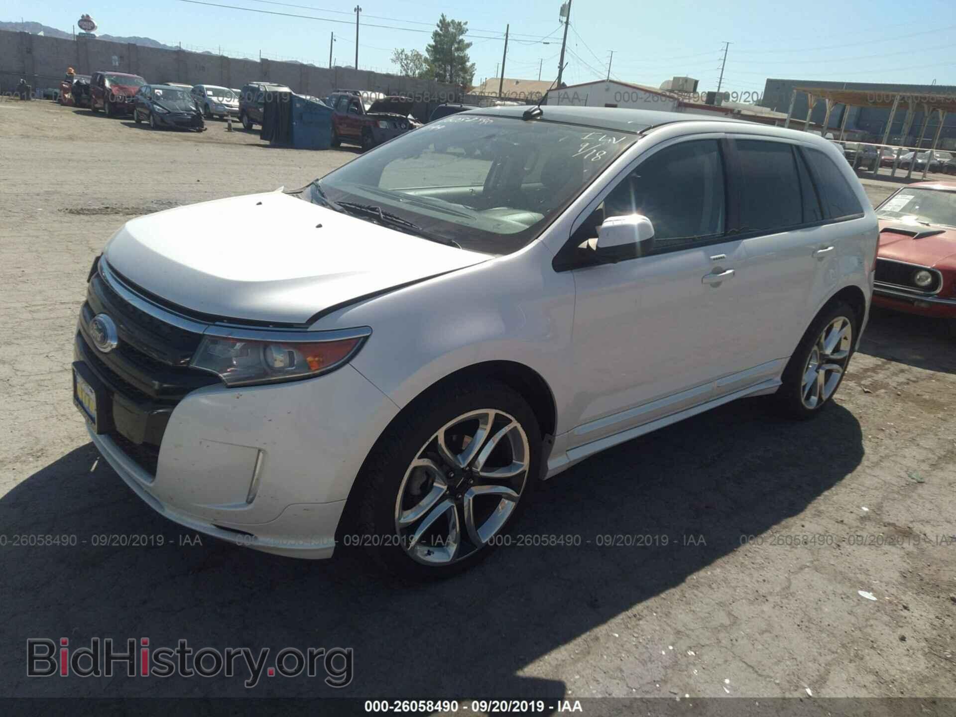 2012 FORD EDGE - VIN: 2FMDK3AK0CBA92755 - Фото 2