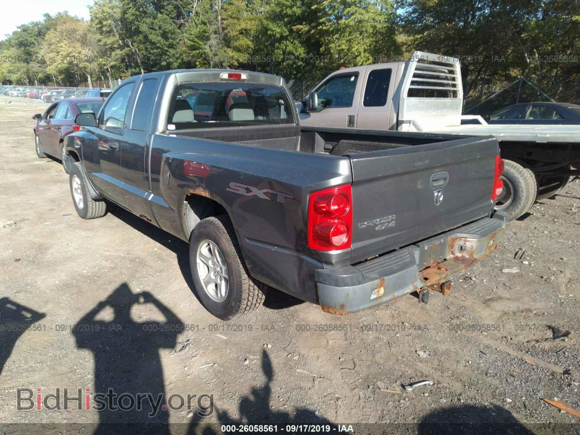 2007 DODGE DAKOTA - VIN: 1D7HW22K17S215502 - Фото 3