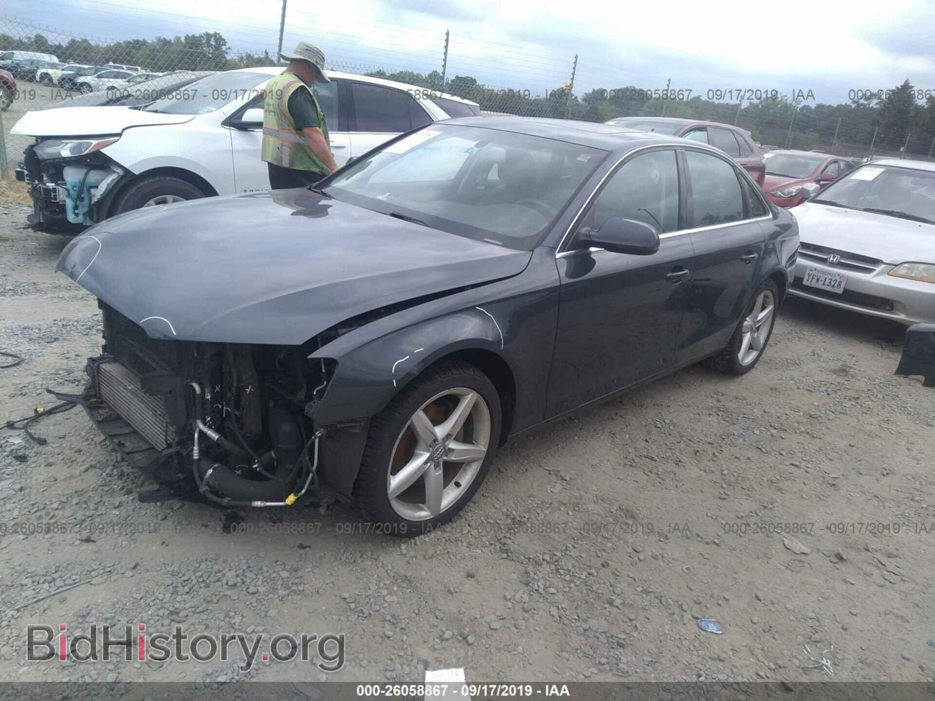 2011 AUDI A4 - VIN: WAUFFAFL9BN003109 - Photo 2