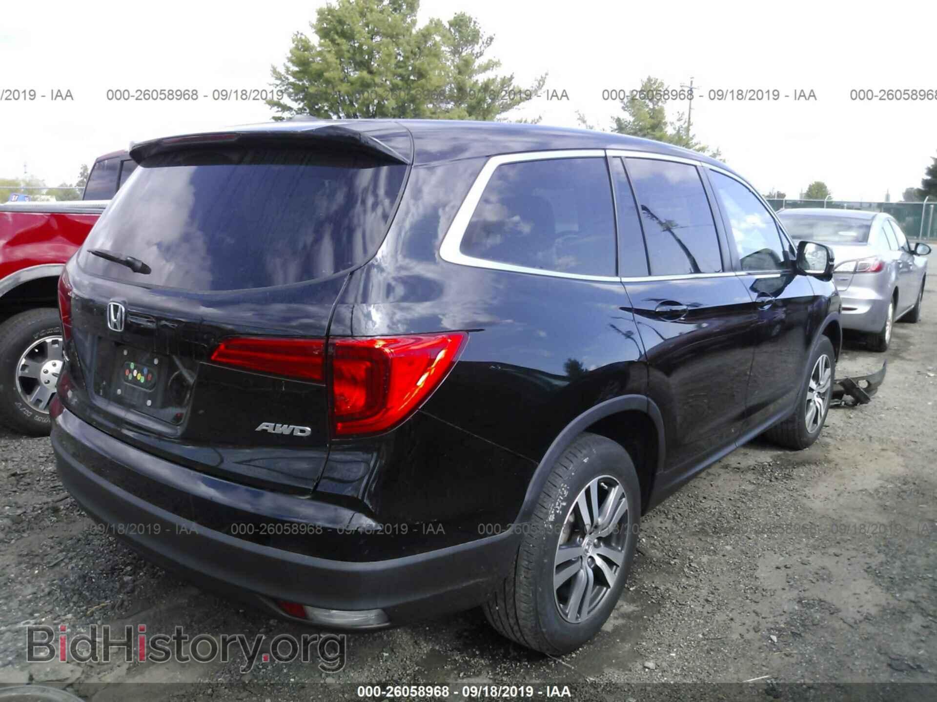 2016 HONDA PILOT - VIN: 5FNYF6H87GB051019 - Фото 4