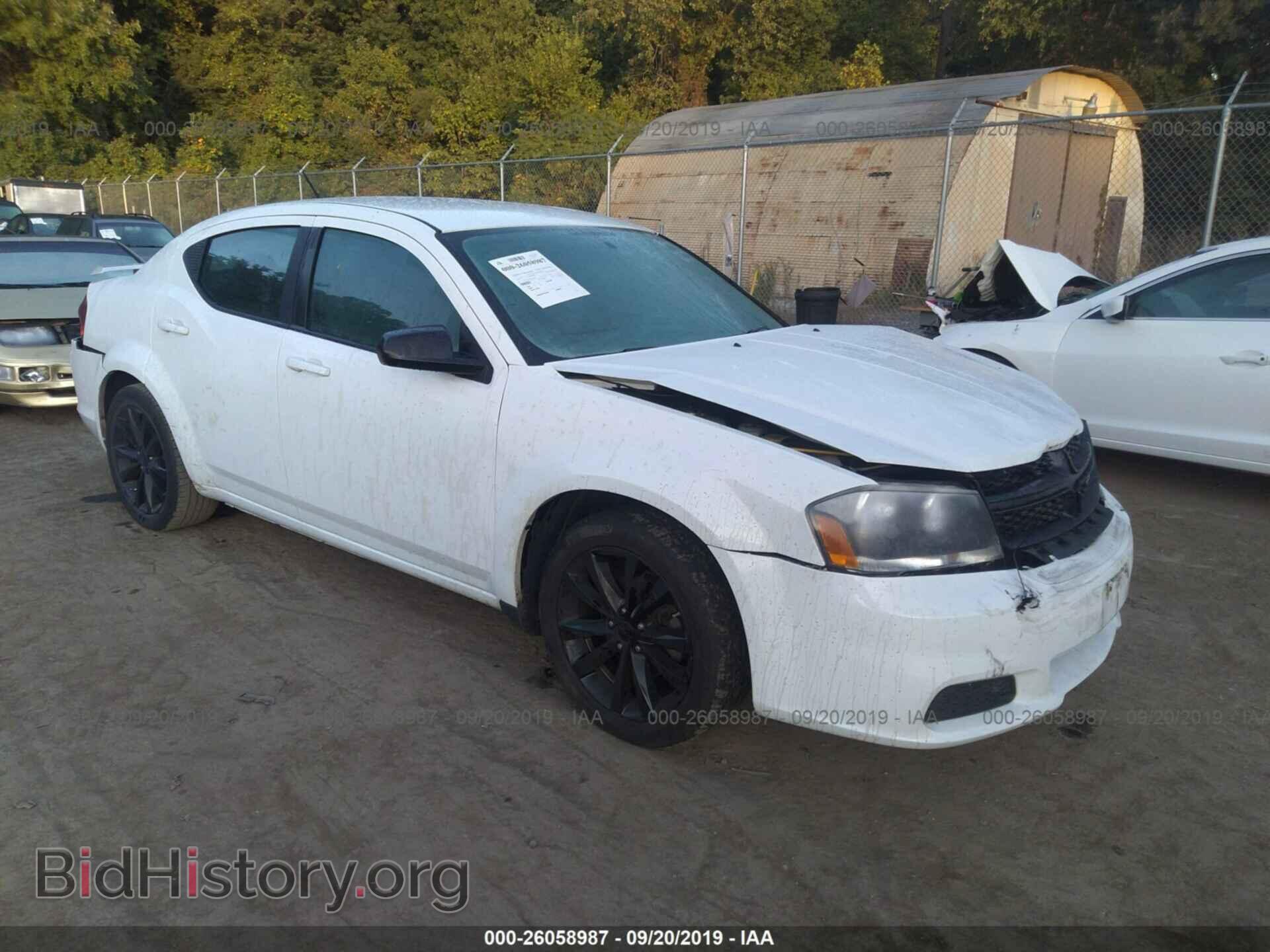 Фотография 1C3CDZAB3EN226036 - DODGE AVENGER 2014