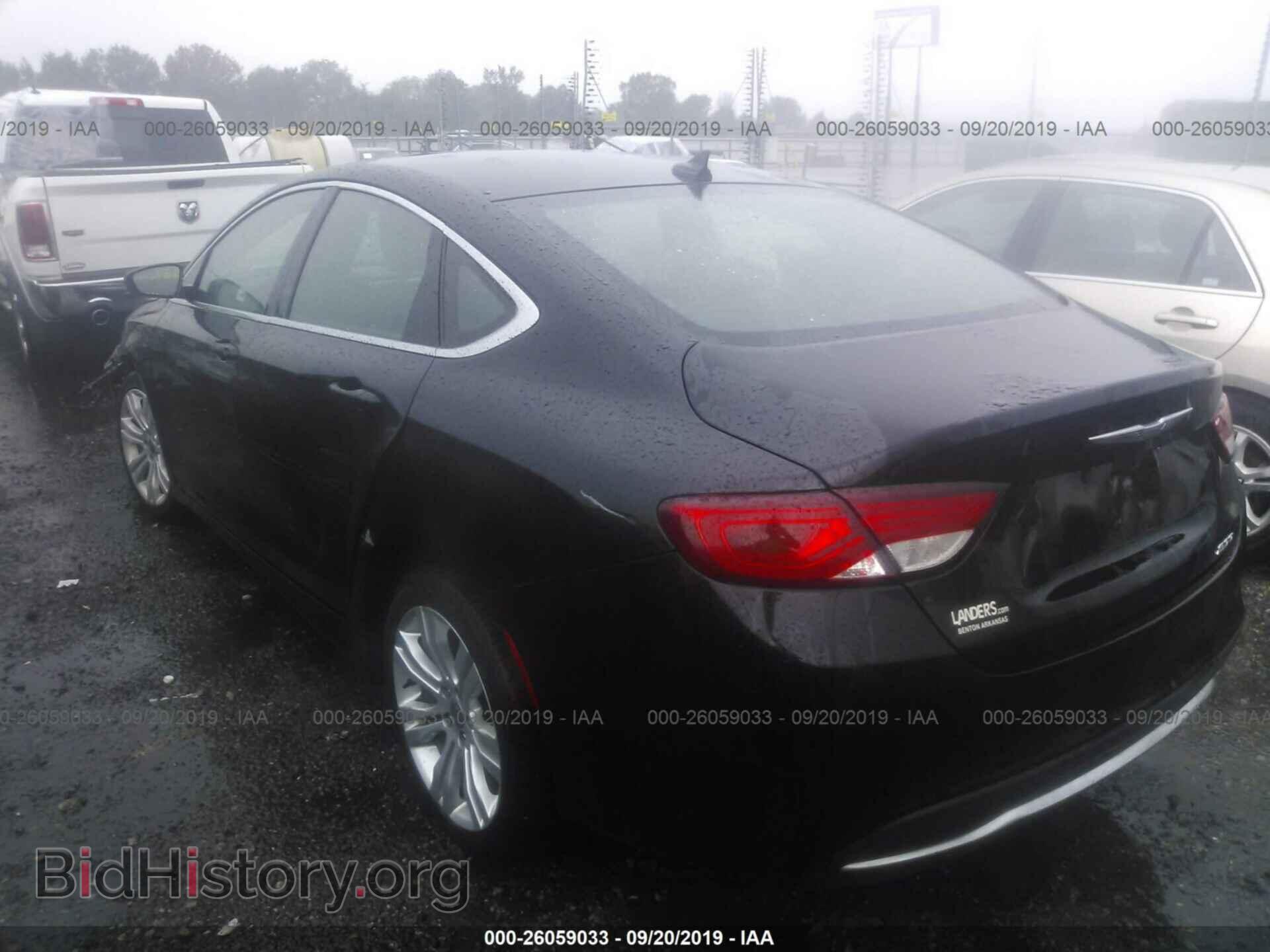 2016 CHRYSLER 200 - VIN: 1C3CCCAB8GN134276 - Photo 3