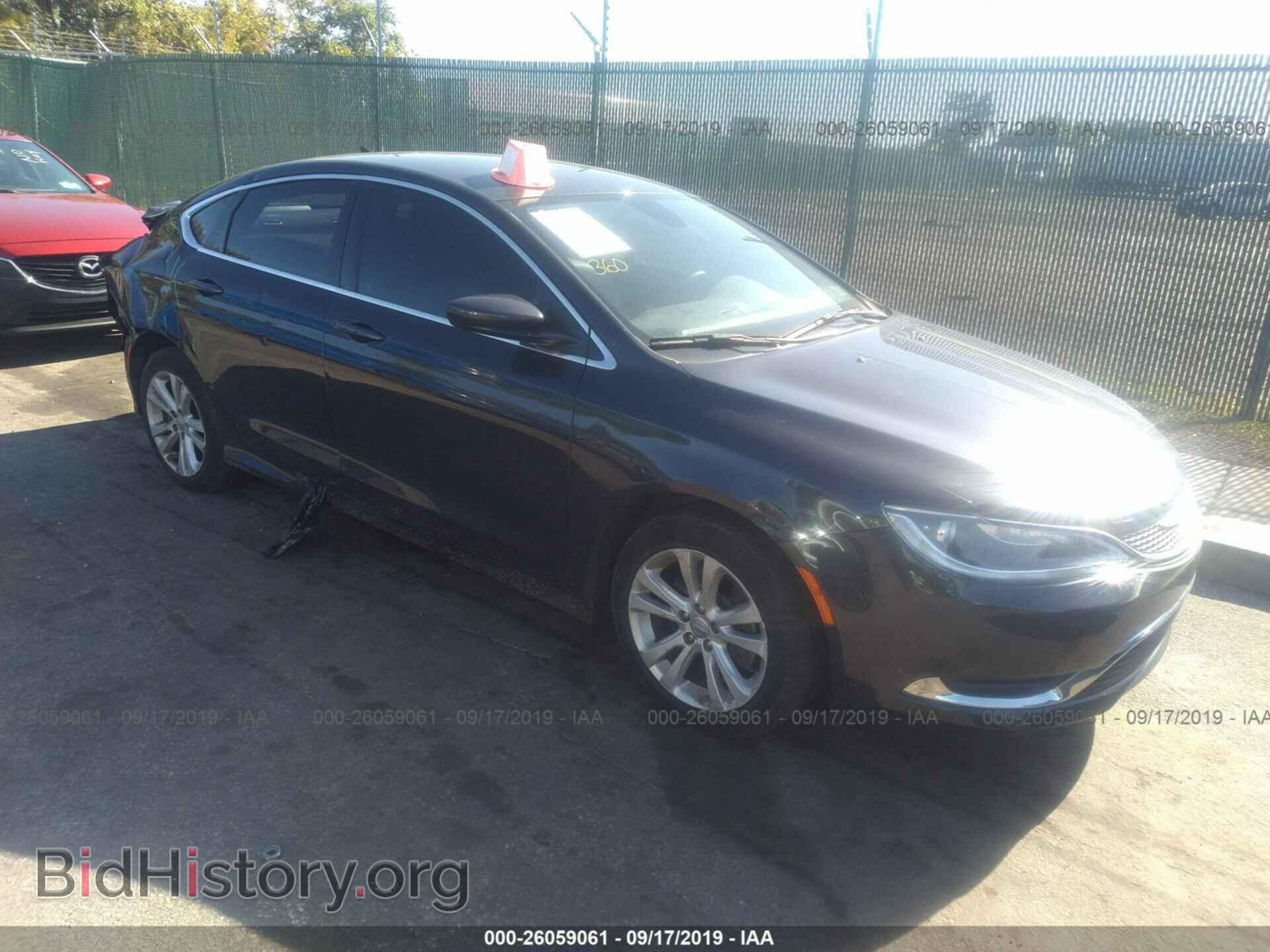 Photo 1C3CCCAB9HN500599 - CHRYSLER 200 2017