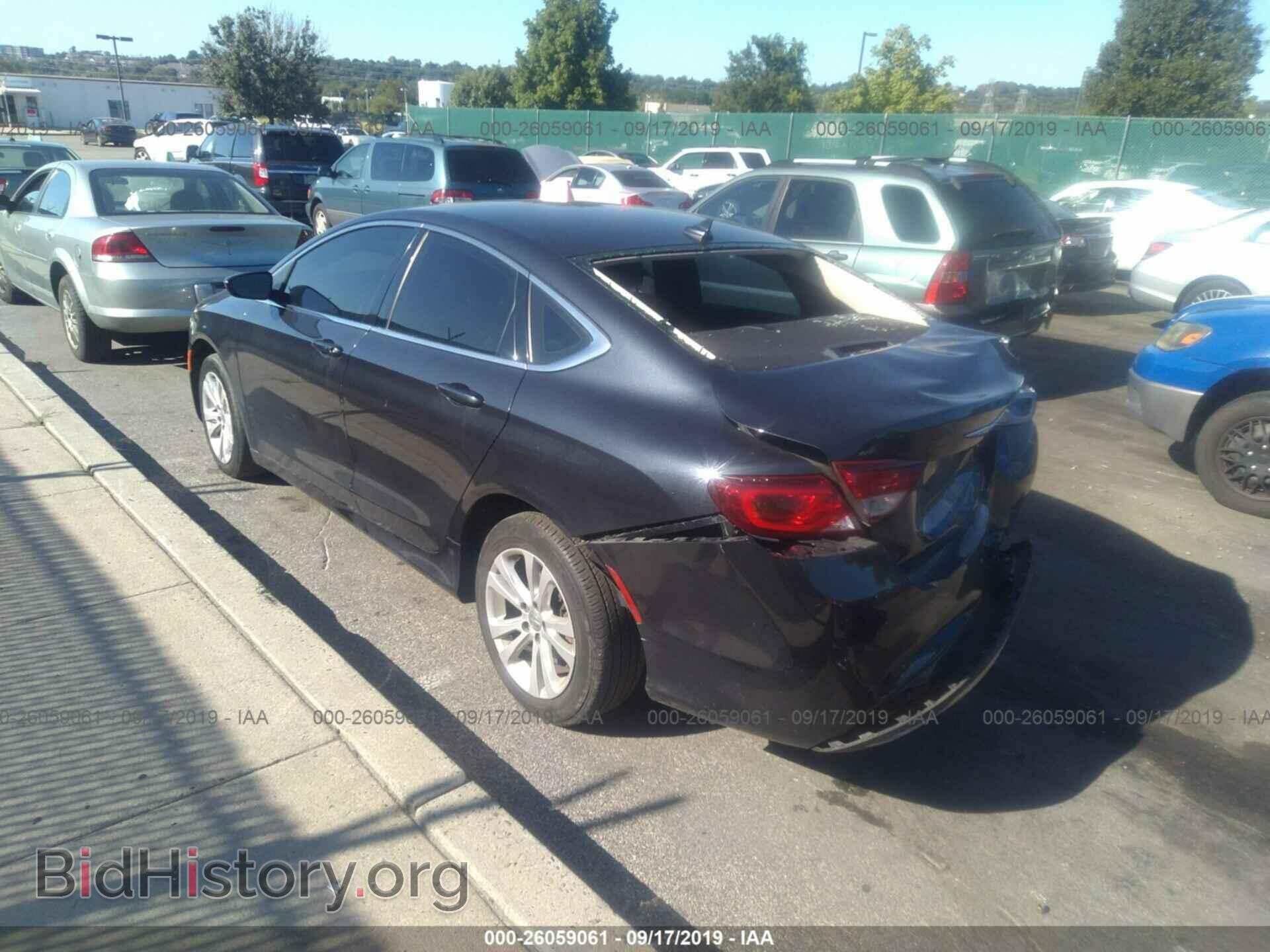 2017 CHRYSLER 200 - VIN: 1C3CCCAB9HN500599 - Фото 3