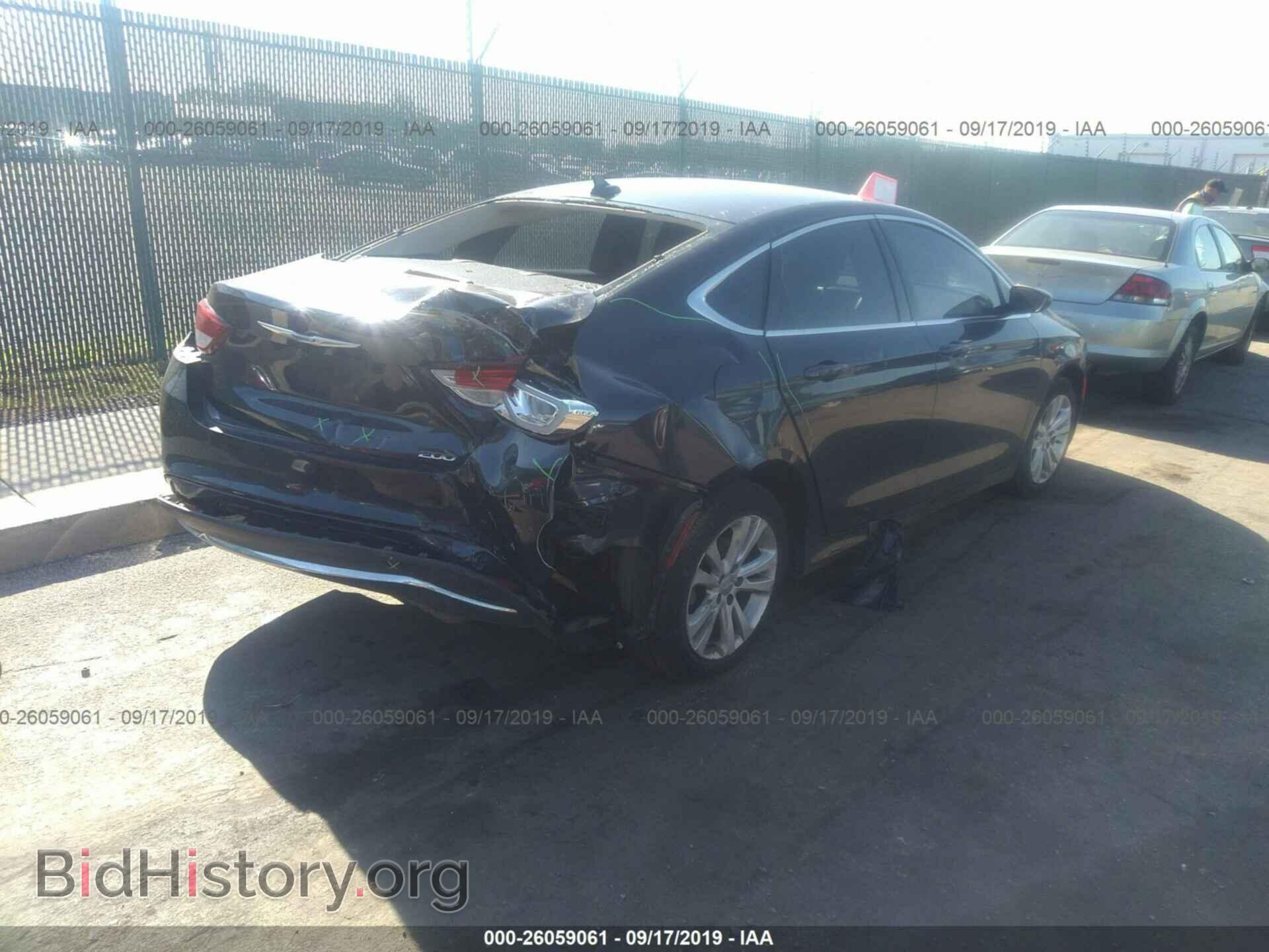 2017 CHRYSLER 200 - VIN: 1C3CCCAB9HN500599 - Фото 4