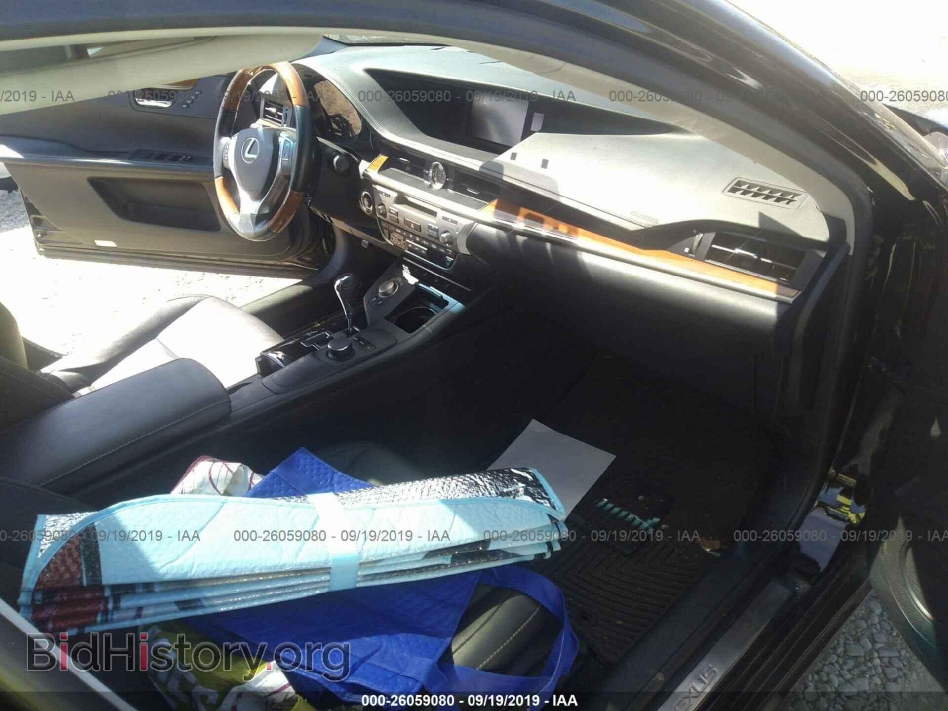 2013 LEXUS ES - VIN: JTHBW1GG8D2020411 - Фото 5