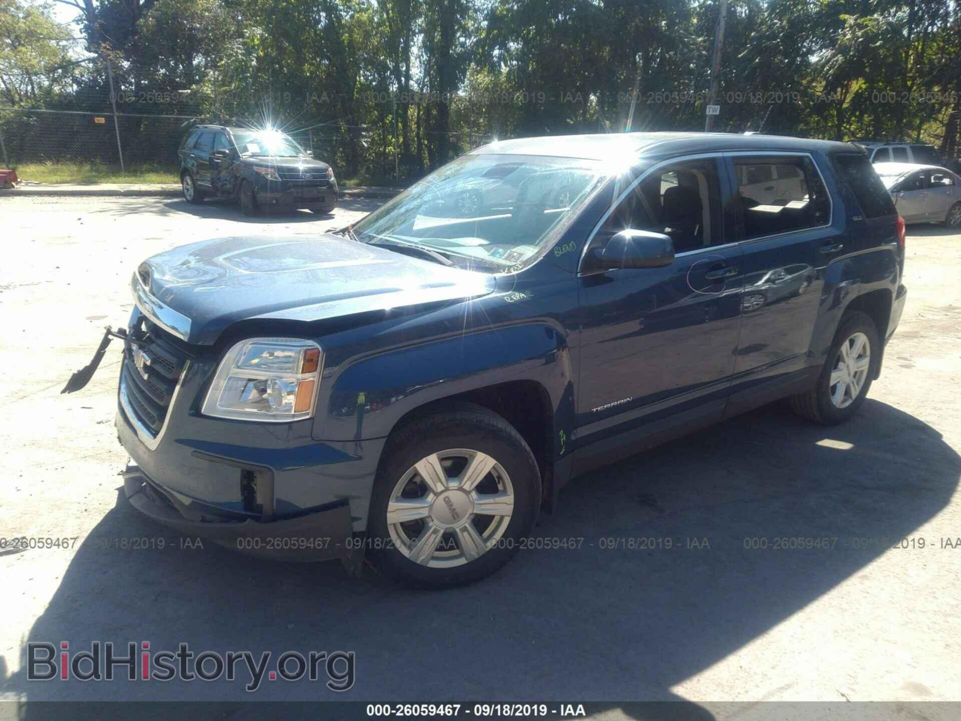2016 GMC TERRAIN - VIN: 2GKFLSEK7G6165752 - Фото 2