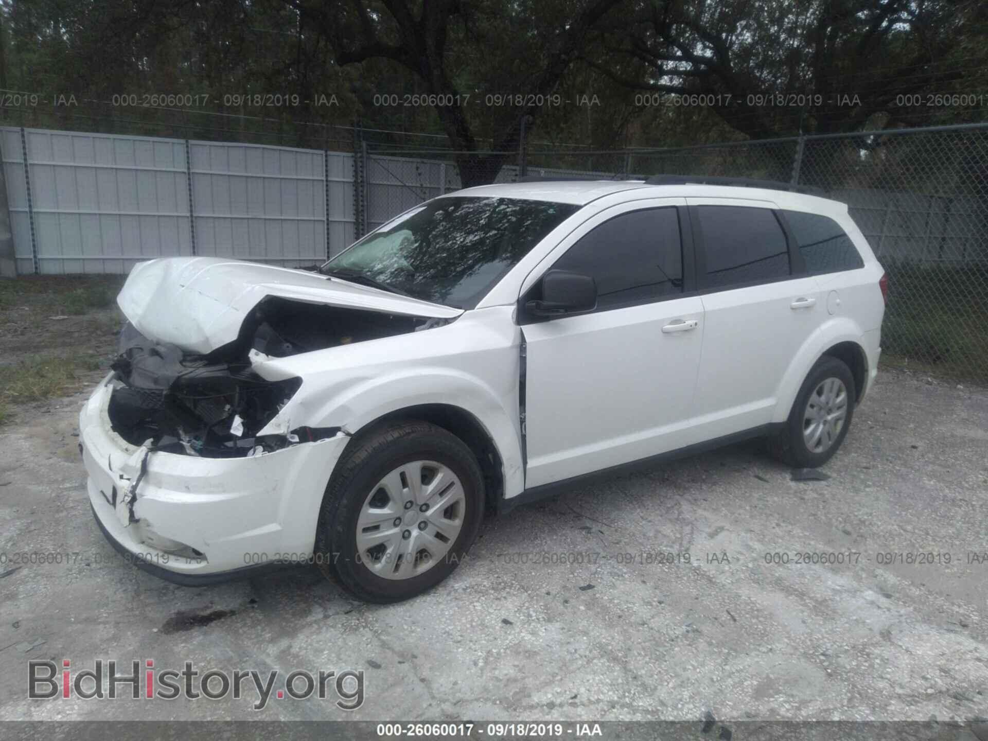 2017 DODGE JOURNEY - VIN: 3C4PDCAB7HT637891 - Фото 2