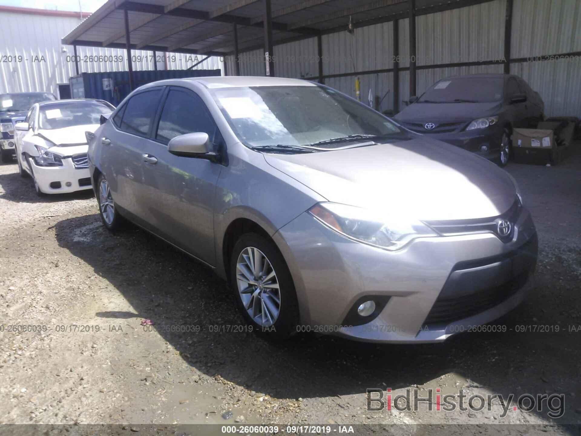 Photo 5YFBURHE7EP044740 - TOYOTA COROLLA 2014