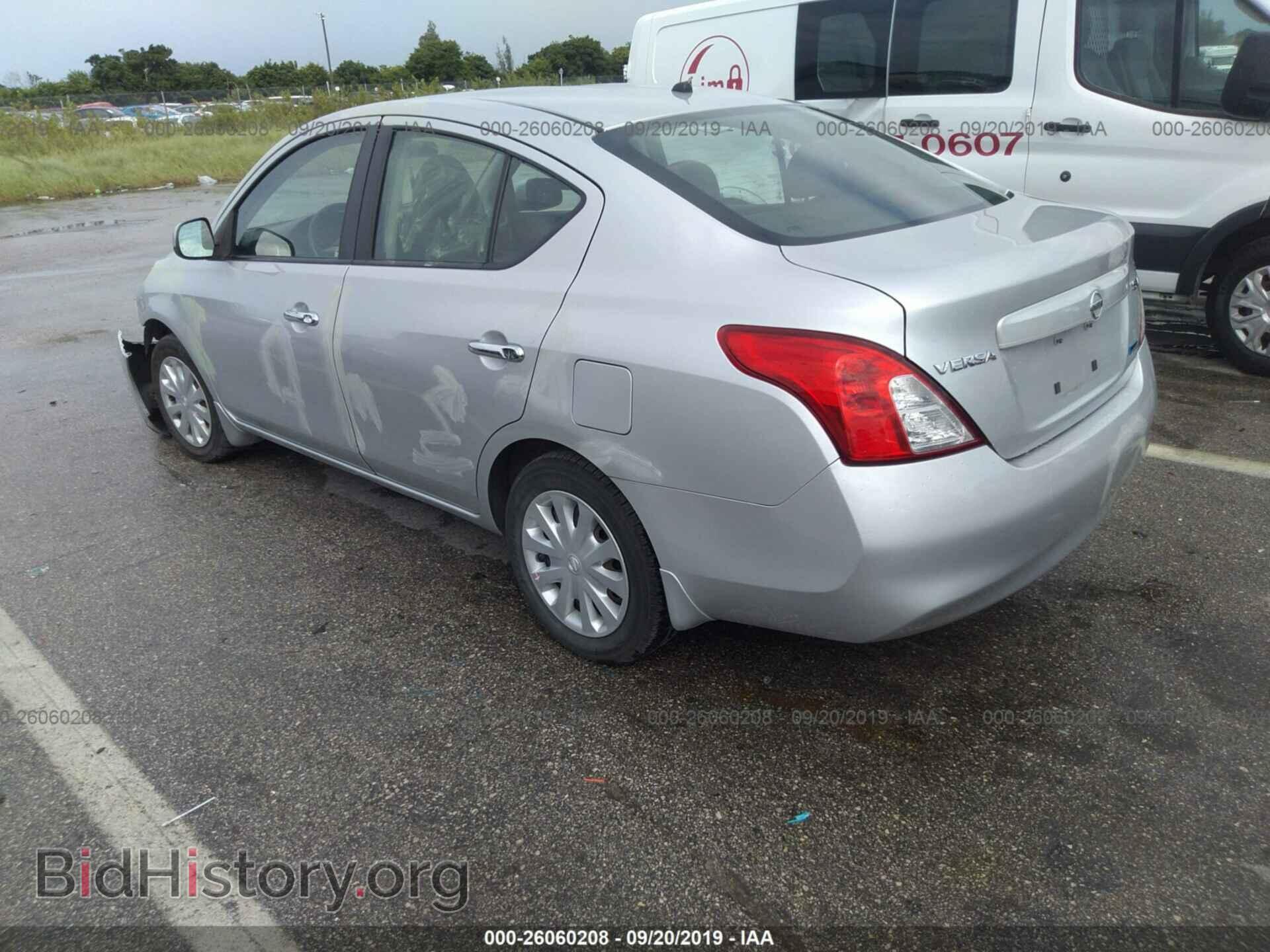 2012 NISSAN VERSA - VIN: 3N1CN7AP4CL899541 - Фото 3