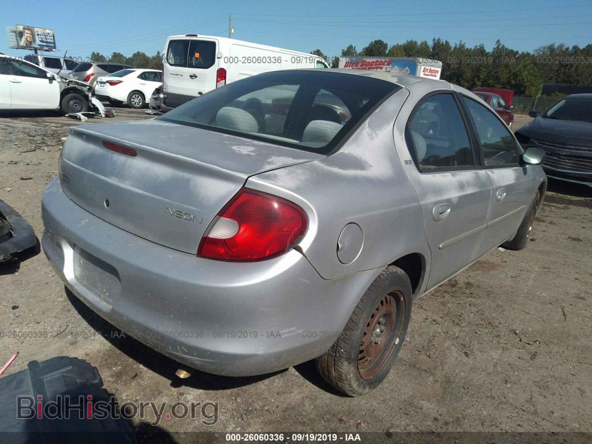 2000 DODGE NEON - VIN: 1B3ES46C7YD714237 - Фото 4