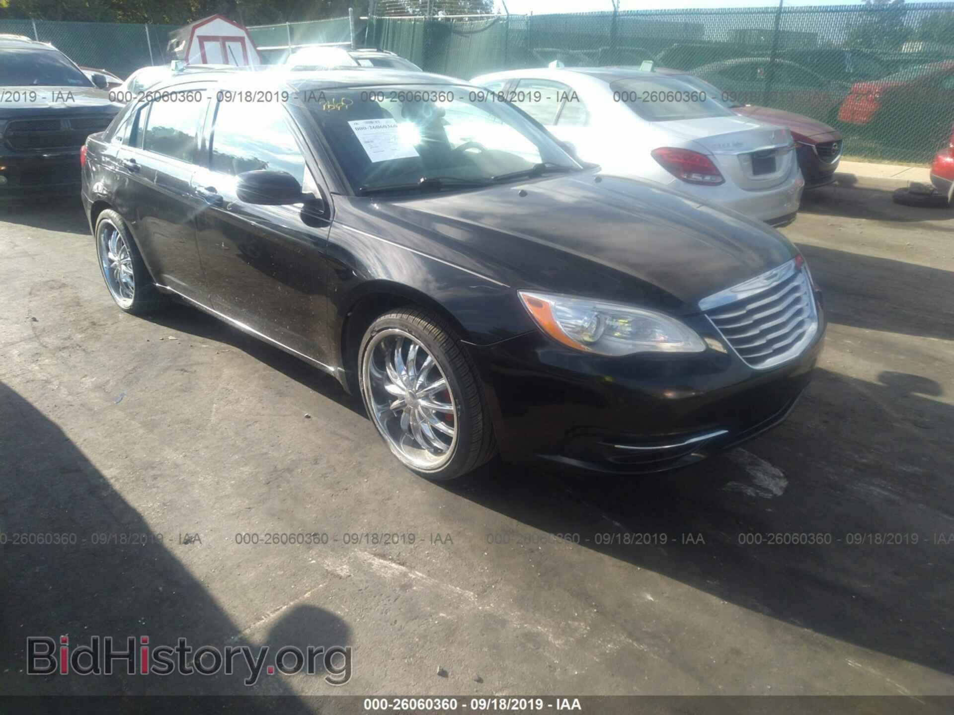 Фотография 1C3CCBBB8DN694643 - CHRYSLER 200 2013
