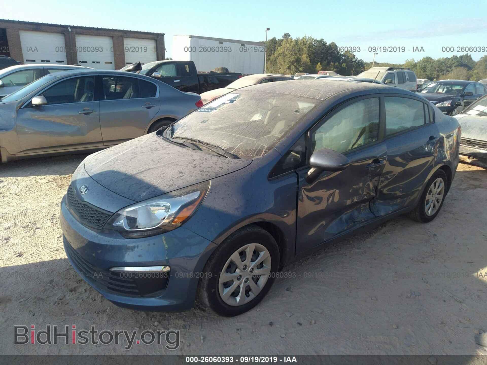 2016 KIA RIO - VIN: KNADM4A37G6646677 - Фото 2