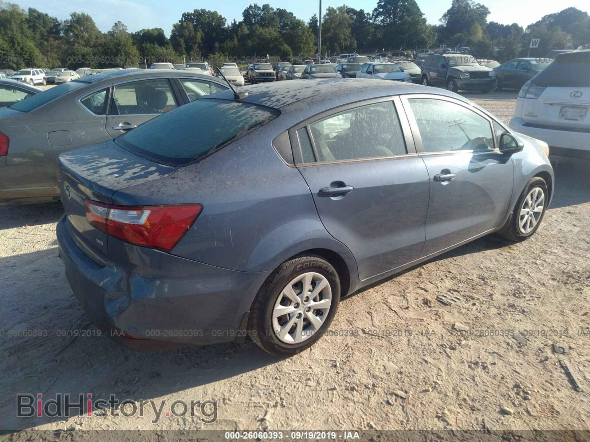 2016 KIA RIO - VIN: KNADM4A37G6646677 - Фото 4