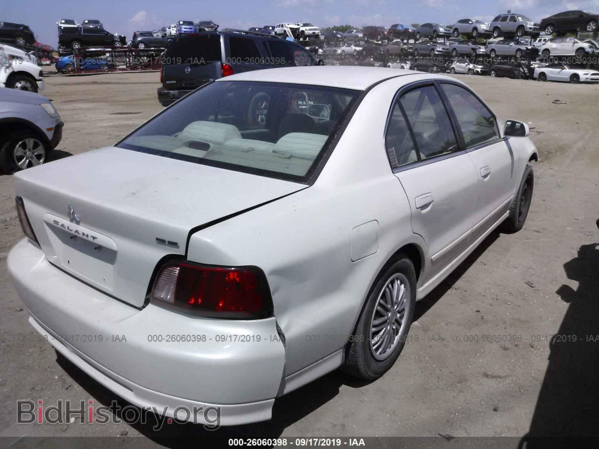 2003 MITSUBISHI GALANT - VIN: 4A3AA46G63E205663 - Фото 4