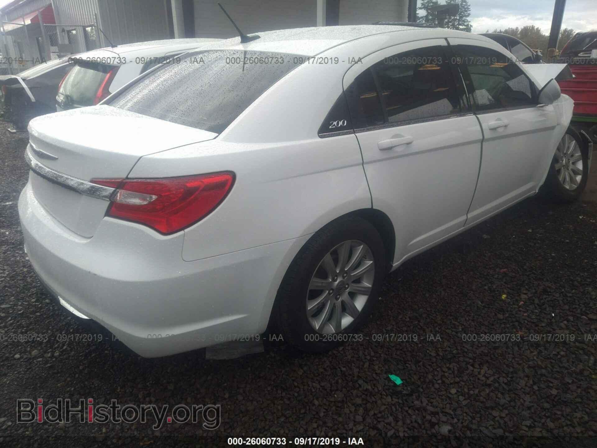 2013 CHRYSLER 200 - VIN: 1C3CCBBG1DN527875 - Фото 4