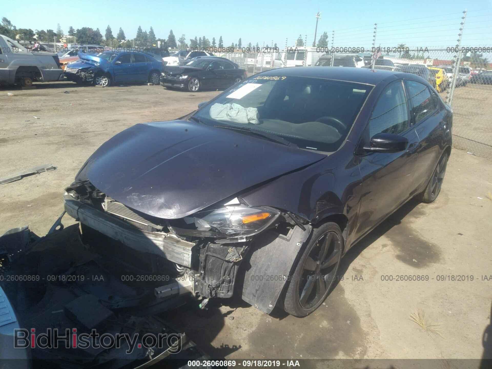 2015 DODGE DART - VIN: 1C3CDFBBXFD391277 - Фото 2