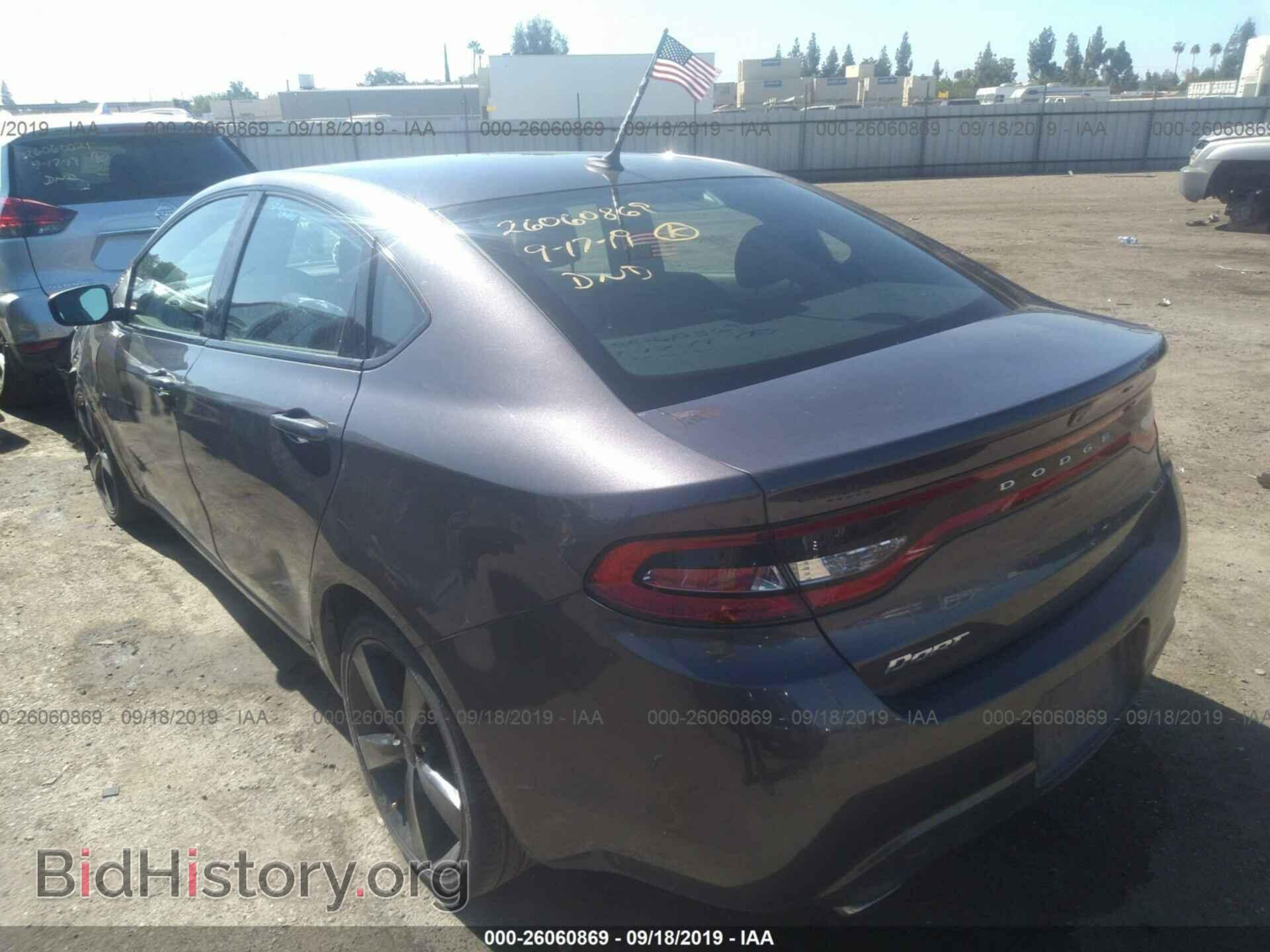 2015 DODGE DART - VIN: 1C3CDFBBXFD391277 - Фото 3