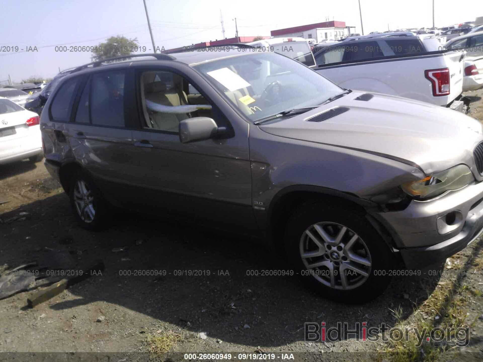 Photo 5UXFA135X4LU43604 - BMW X5 2004