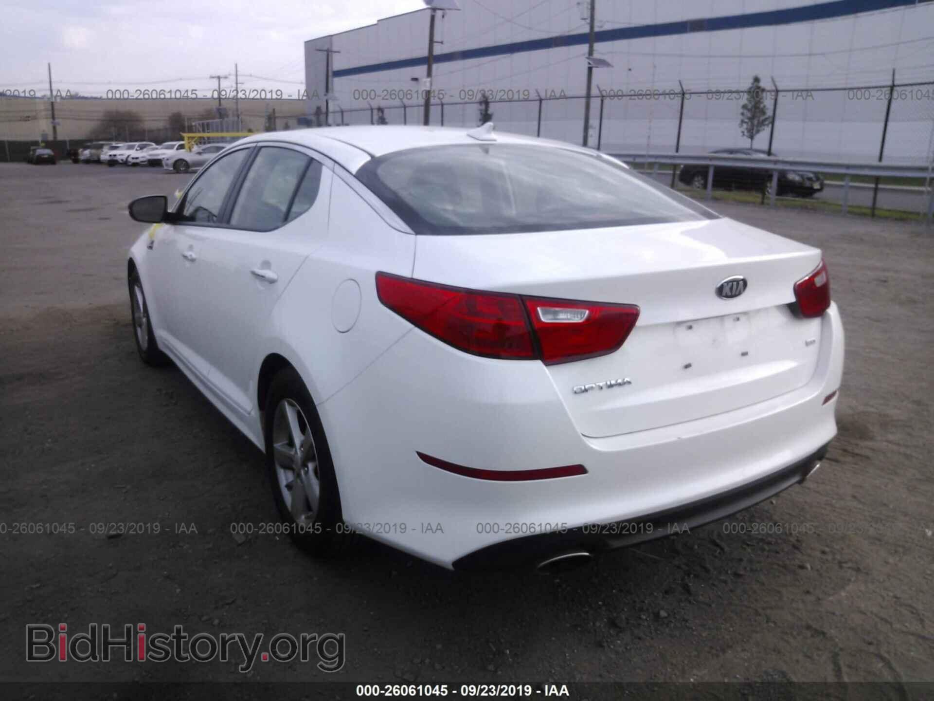 2015 KIA OPTIMA - VIN: KNAGM4A78F5628323 - Фото 3