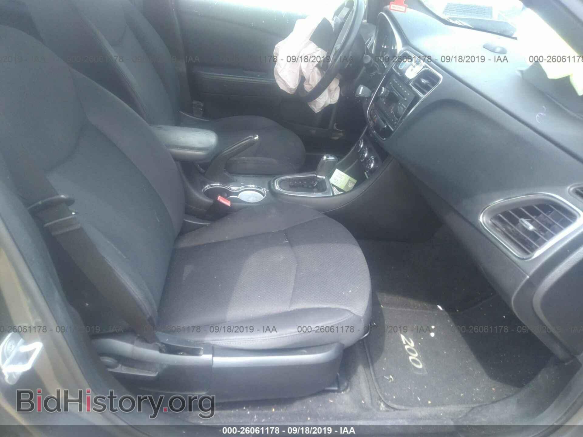2013 CHRYSLER 200 - VIN: 1C3CCBBB3DN592599 - Фото 5