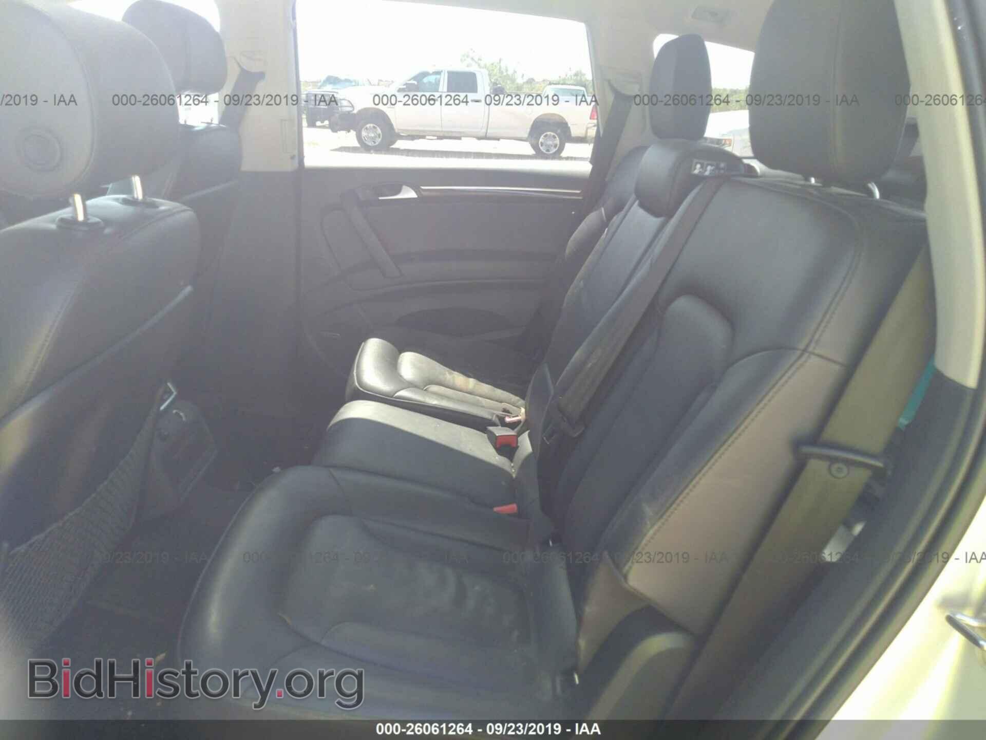 2013 AUDI Q7 - VIN: WA1LGAFE5DD012316 - Фото 8