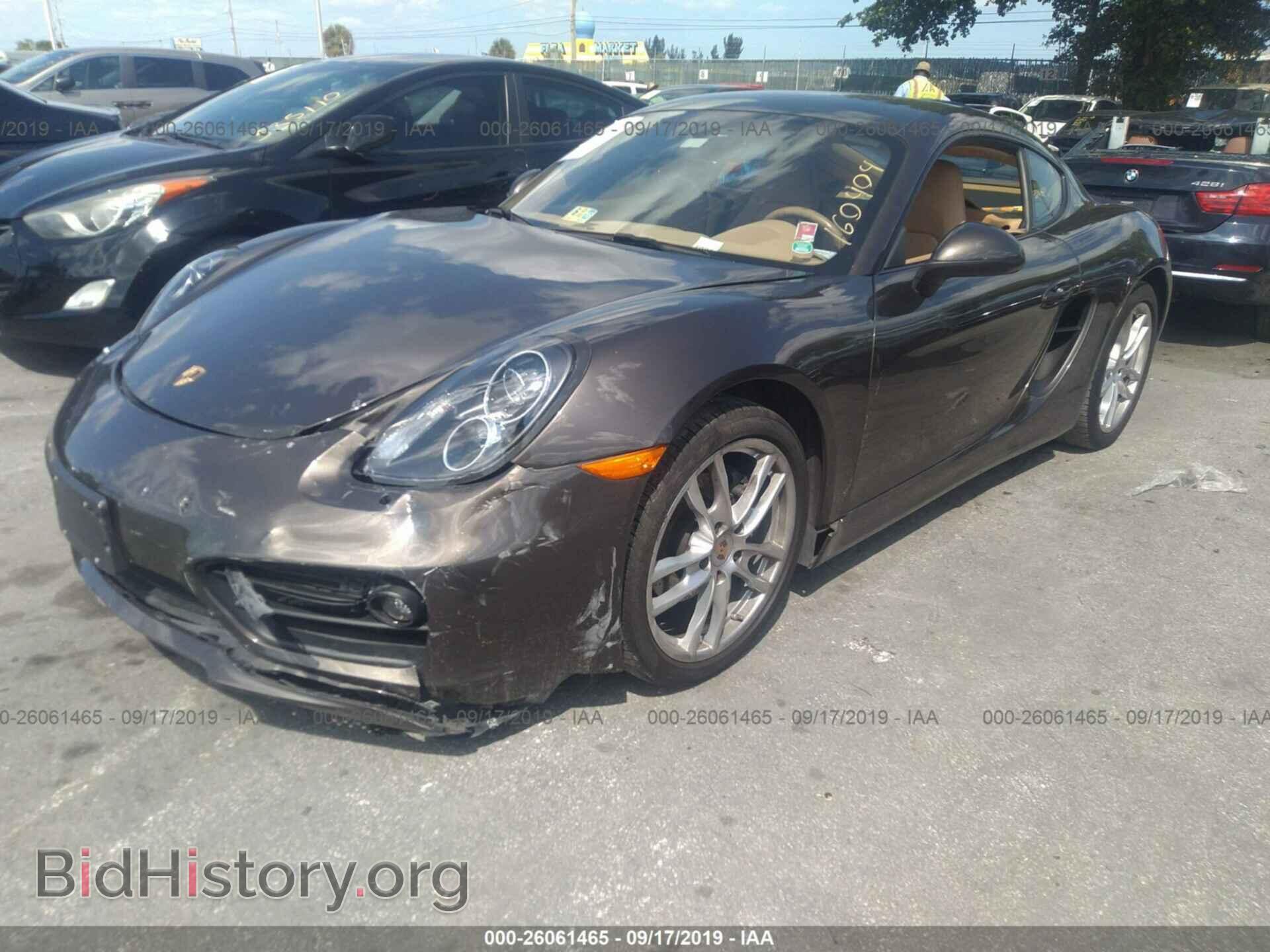 2015 PORSCHE CAYMAN - VIN: WP0AA2A81FK160404 - Фото 2