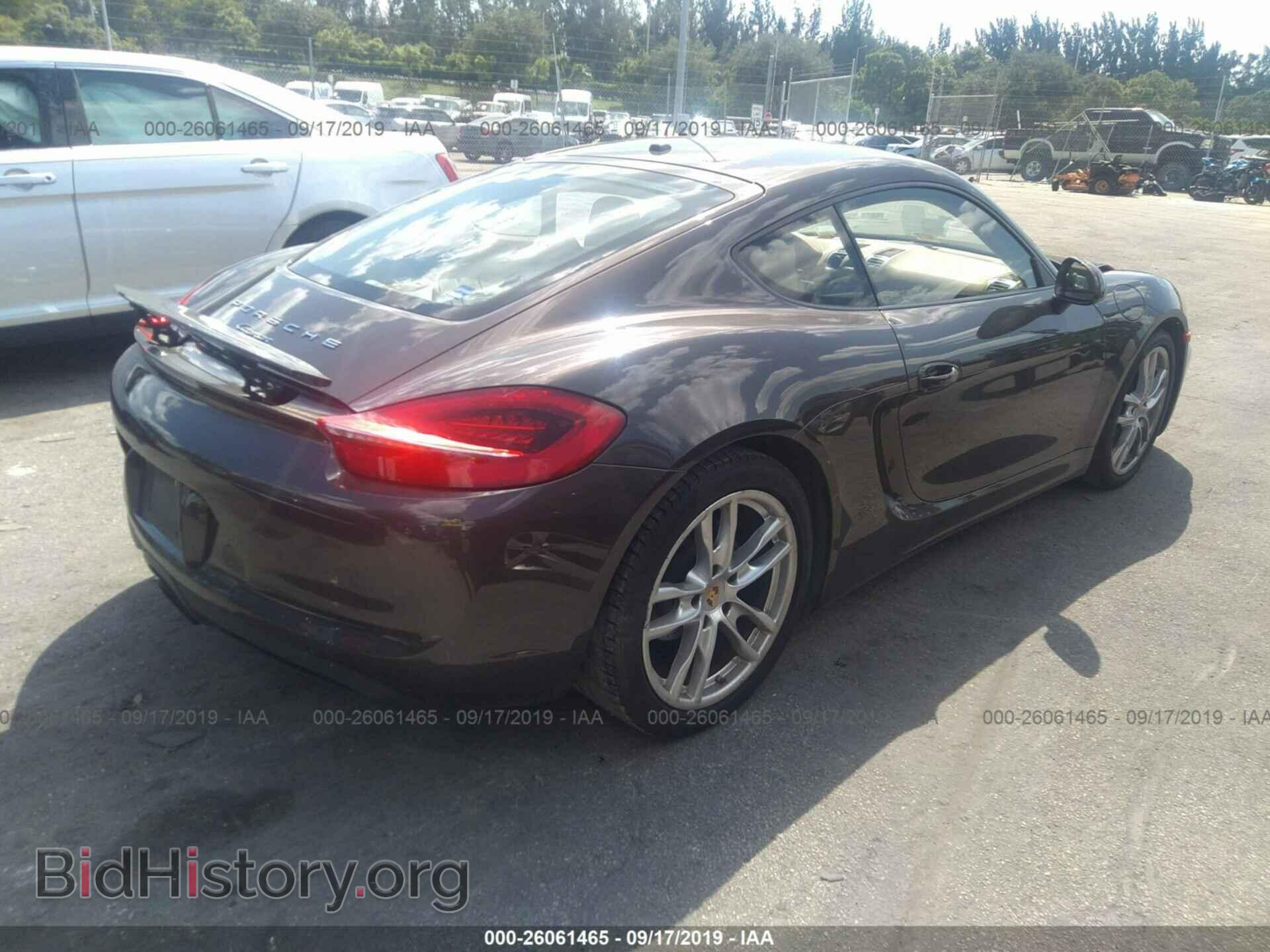 2015 PORSCHE CAYMAN - VIN: WP0AA2A81FK160404 - Фото 4