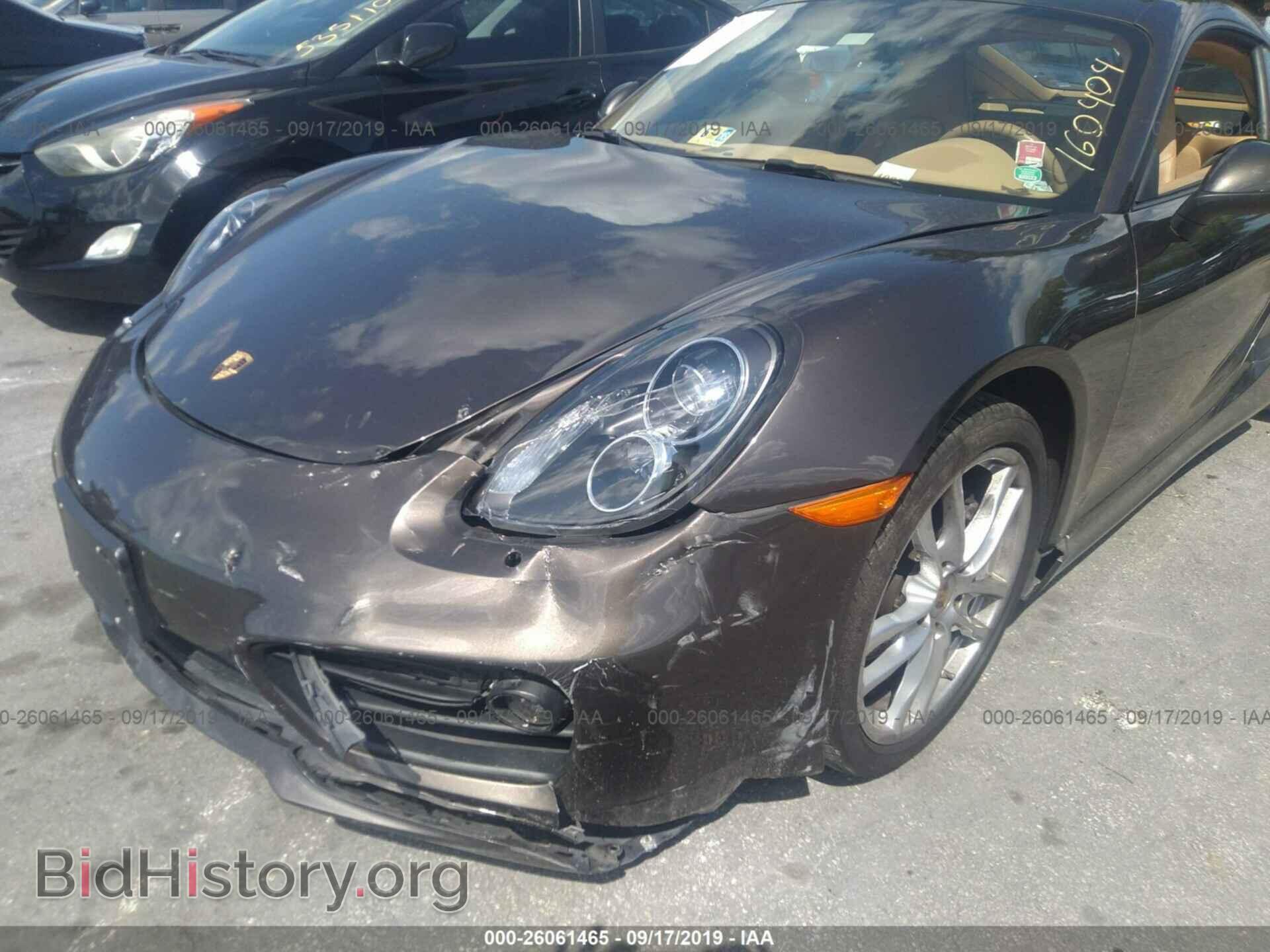 2015 PORSCHE CAYMAN - VIN: WP0AA2A81FK160404 - Фото 6