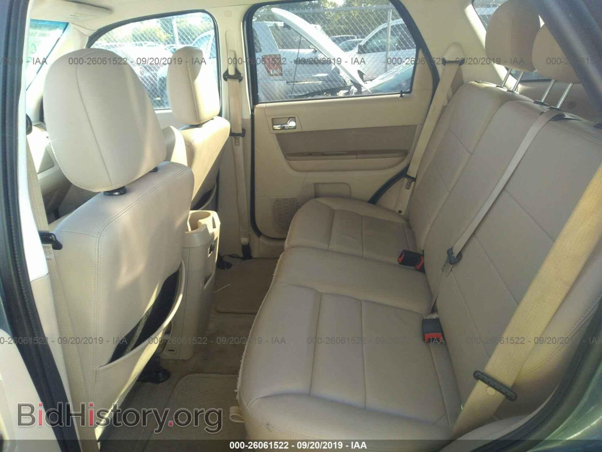 2011 FORD ESCAPE - VIN: 1FMCU0EG0BKC02475 - Photo 8