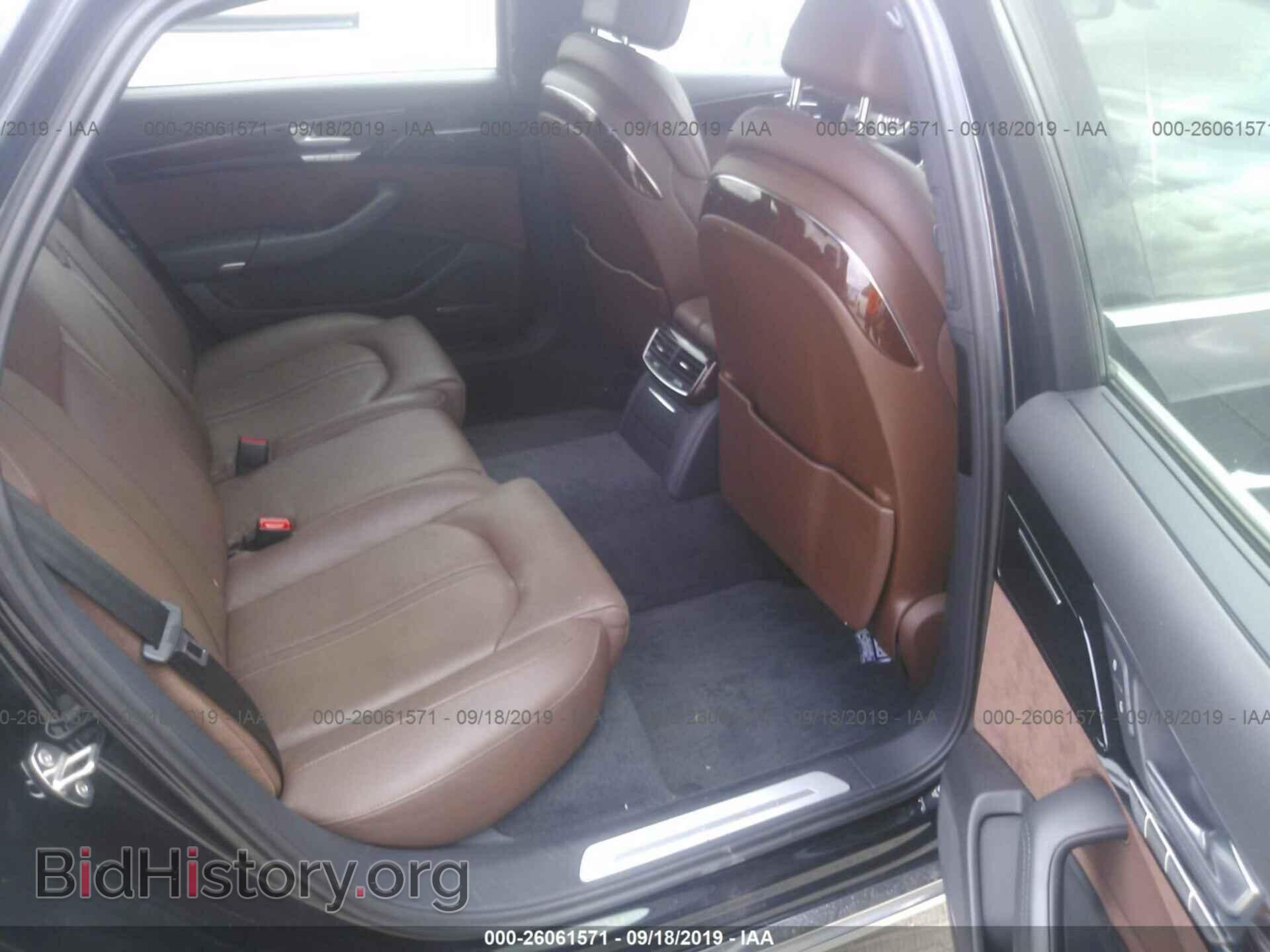 2012 AUDI A8 - VIN: WAURVAFD5CN001271 - Фото 8
