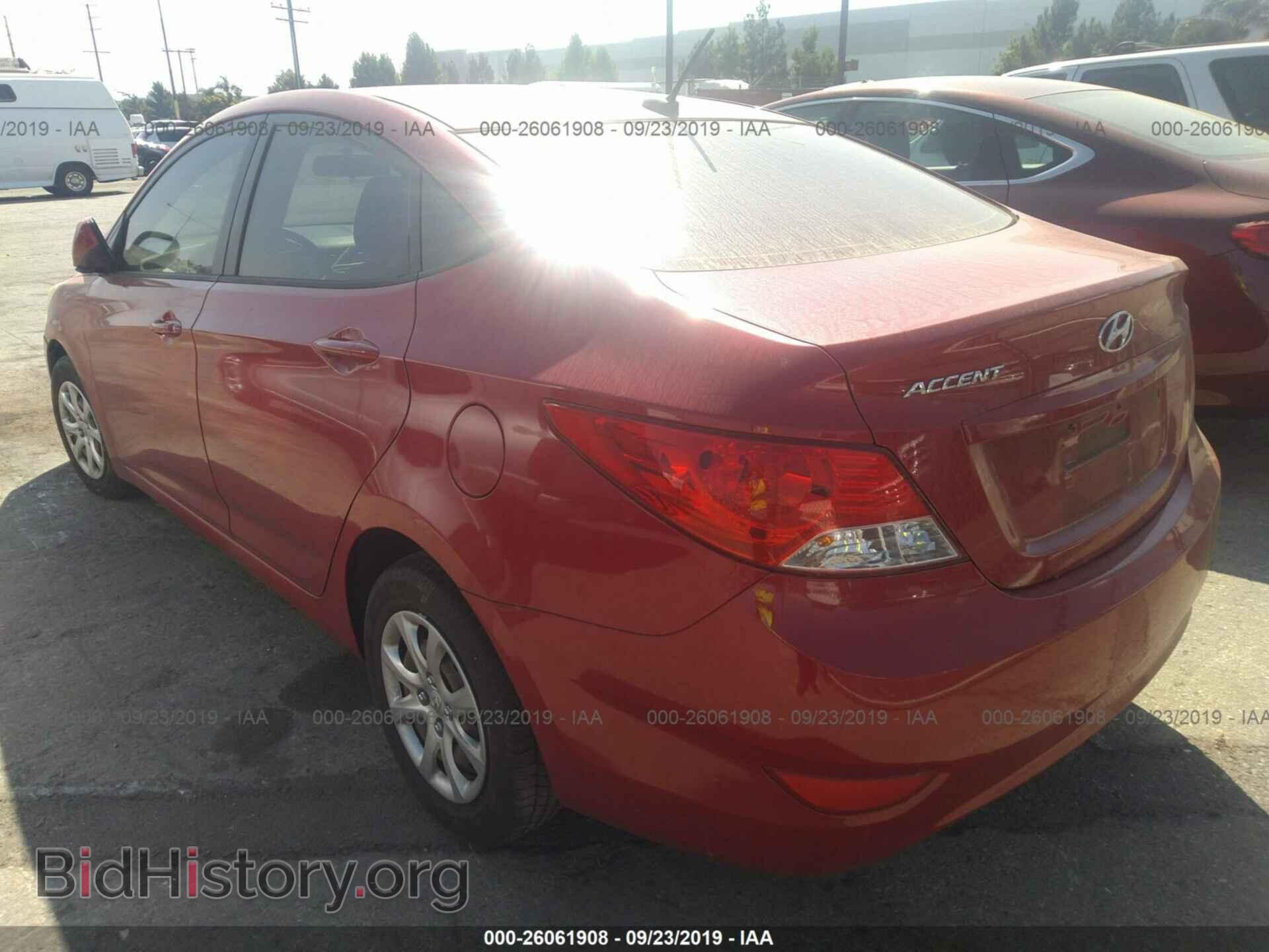 2013 HYUNDAI ACCENT - VIN: KMHCT4AE2DU547996 - Фото 3