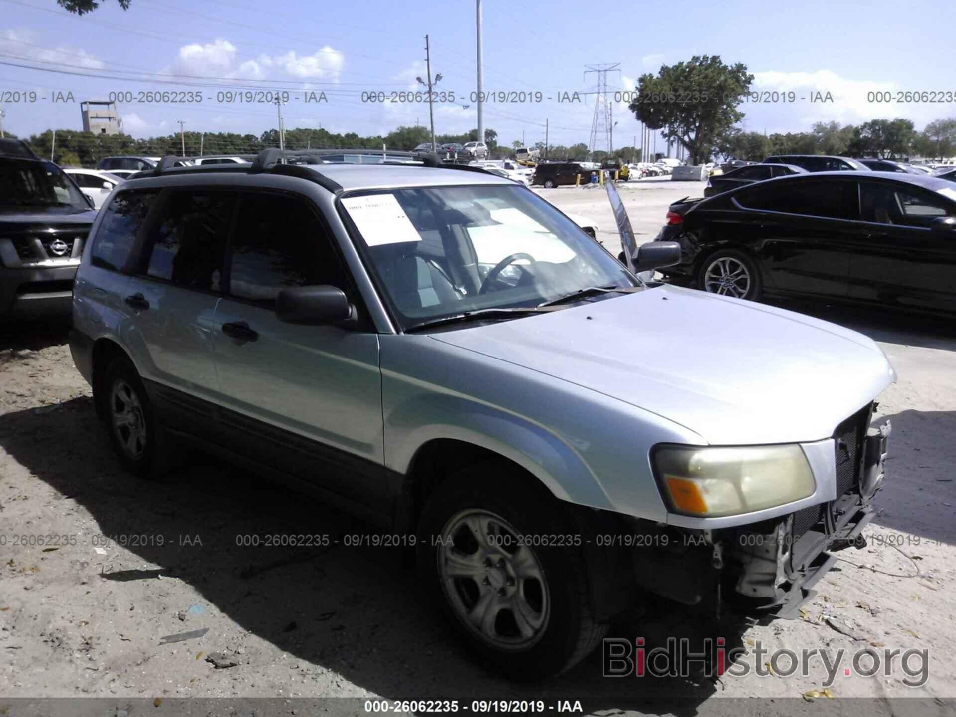 Photo JF1SG63695H748073 - SUBARU FORESTER 2005