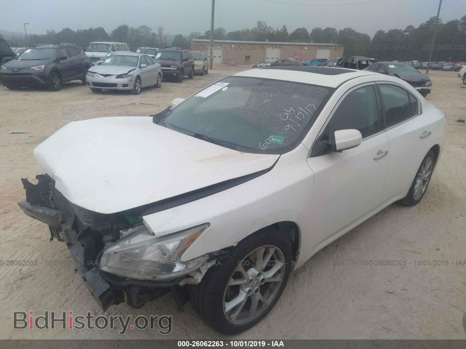 2012 NISSAN MAXIMA - VIN: 1N4AA5AP1CC832465 - Фото 2