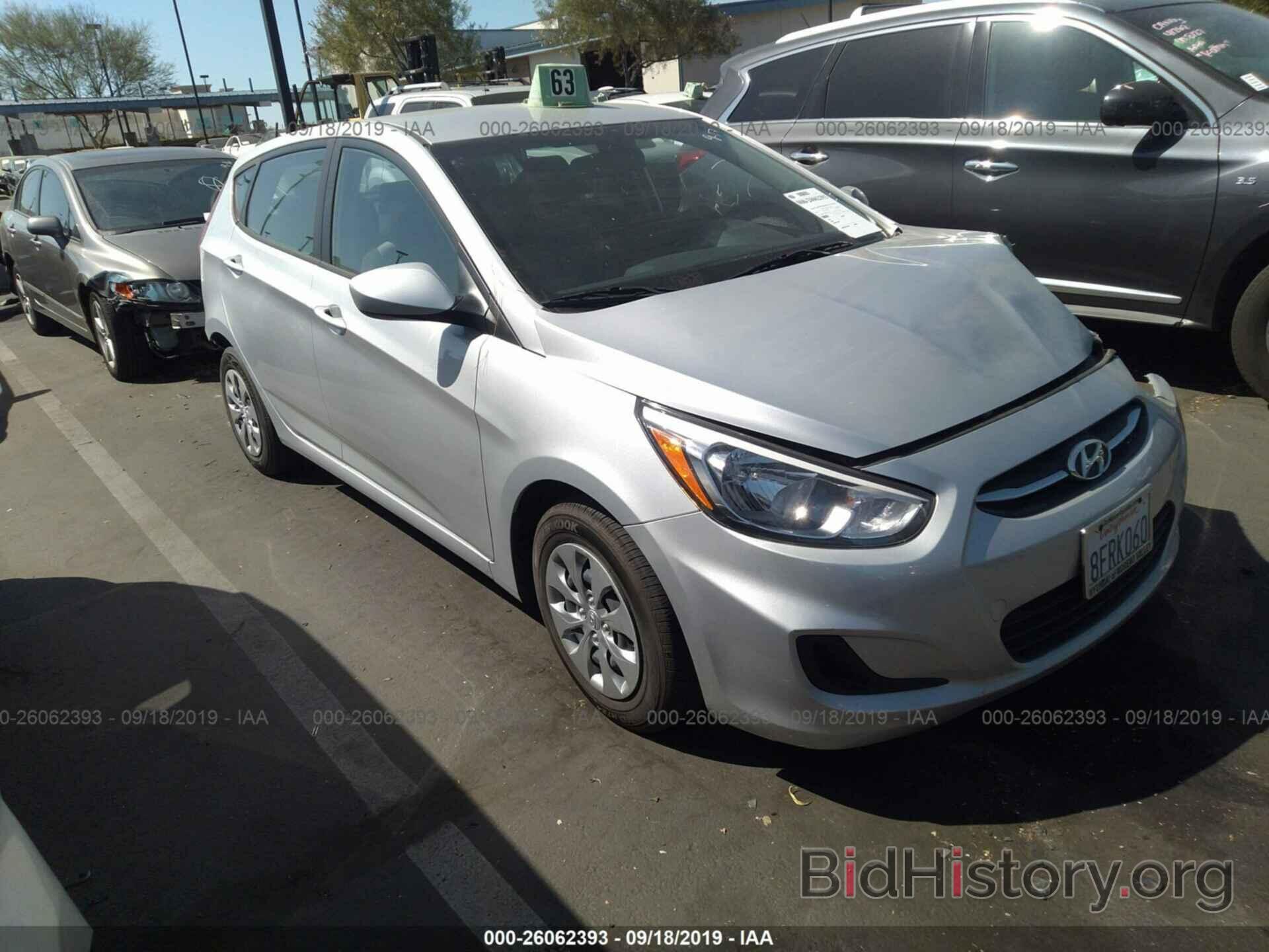 Photo KMHCT5AE0HU350403 - HYUNDAI ACCENT 2017