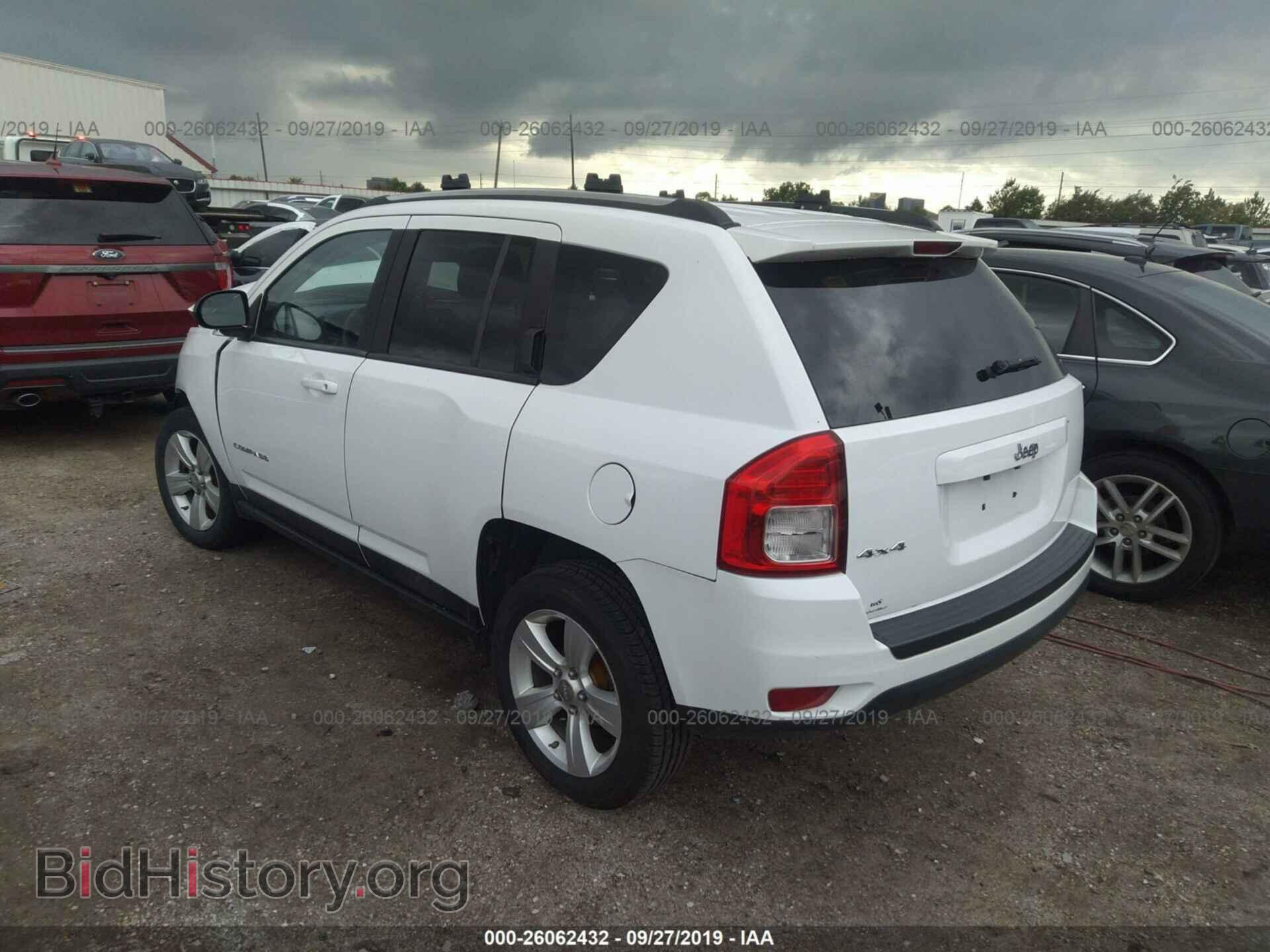 2012 JEEP COMPASS - VIN: 1C4NJDBB6CD591263 - Фото 3
