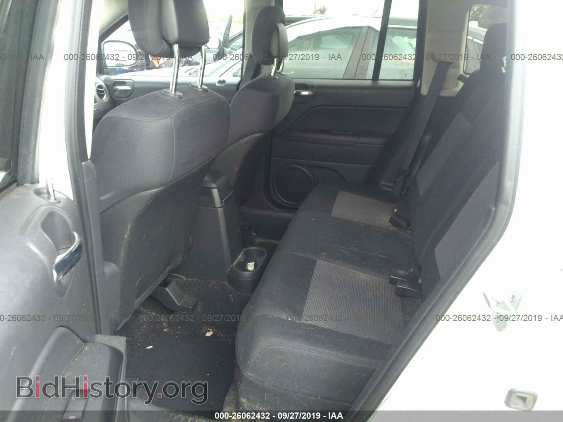 2012 JEEP COMPASS - VIN: 1C4NJDBB6CD591263 - Фото 8