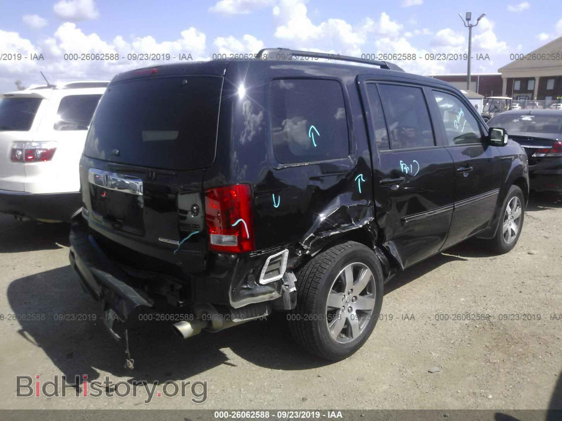 2013 HONDA PILOT - VIN: 5FNYF3H90DB039152 - Фото 4