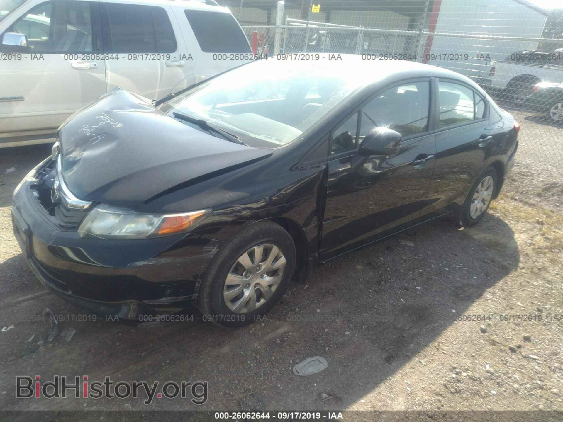 2012 HONDA CIVIC - VIN: 19XFB2F58CE083076 - Фото 2