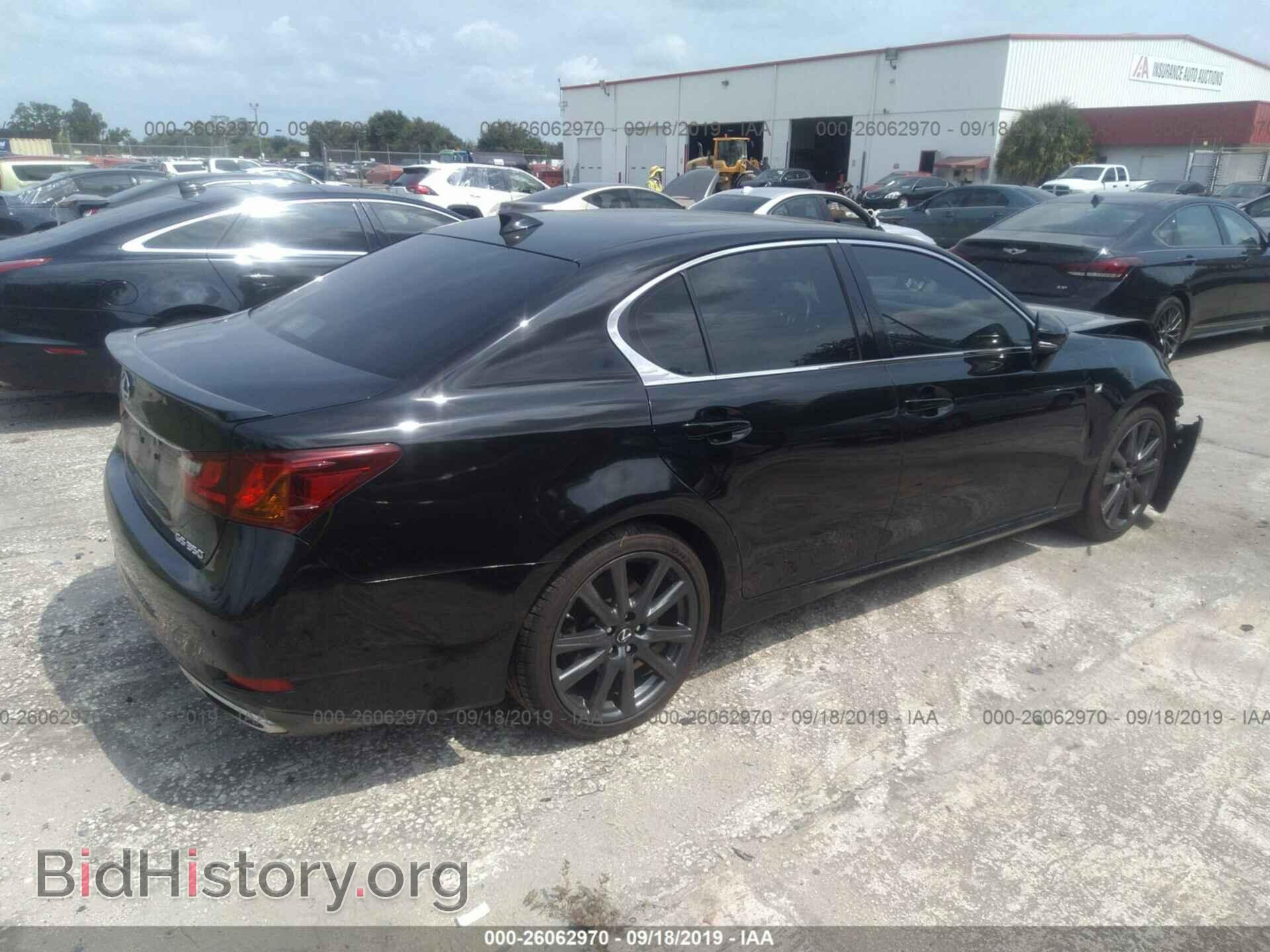 2015 LEXUS GS - VIN: JTHBE1BL8FA016438 - Фото 4
